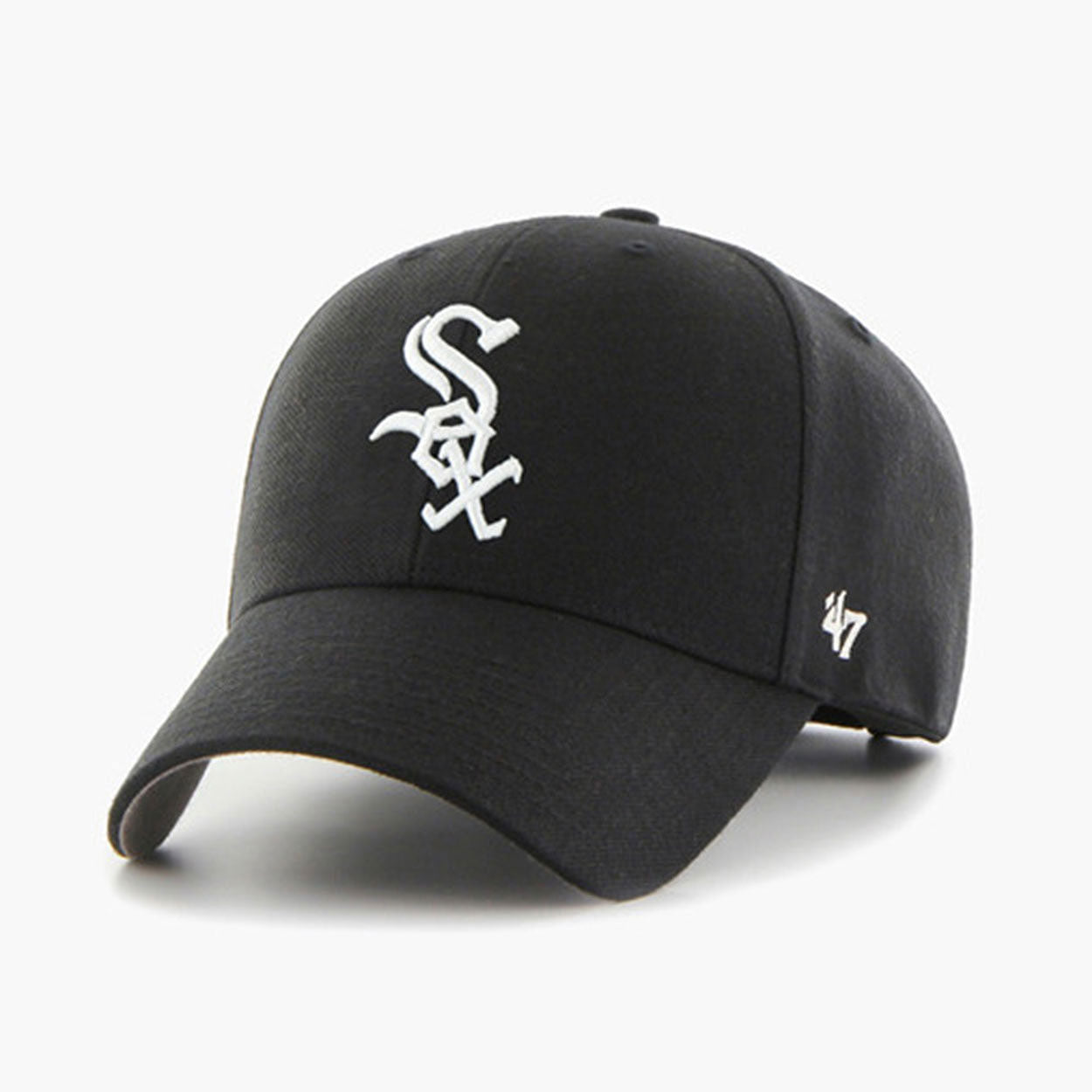  '47 Chicago White Sox MVP Adjustable Black Hat : Sports Fan  Baseball Caps : Sports & Outdoors