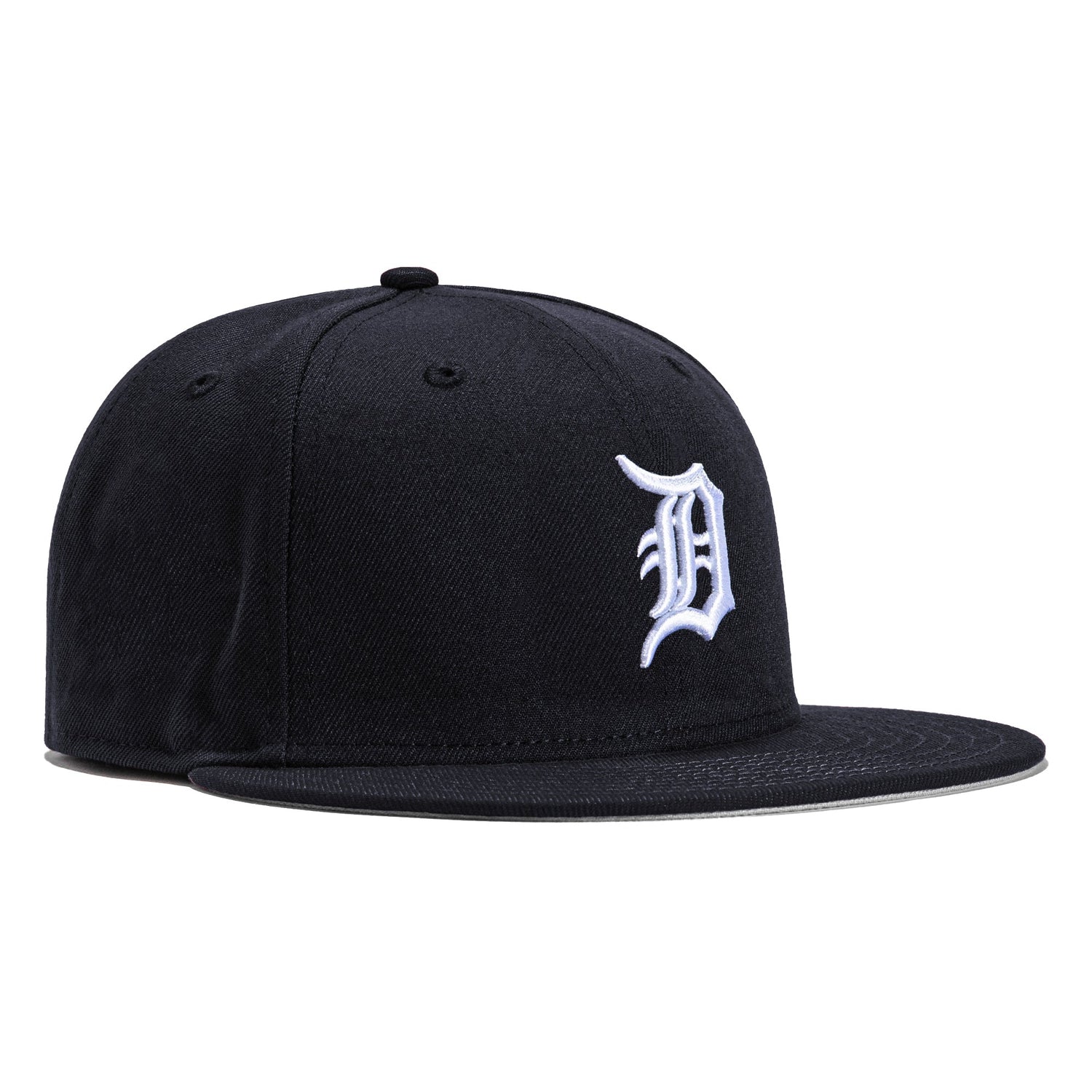 Detroit Tigers New Era Custom 59FIFTY Navy Visor Patch Fitted Hat, 7 1/4 / Navy