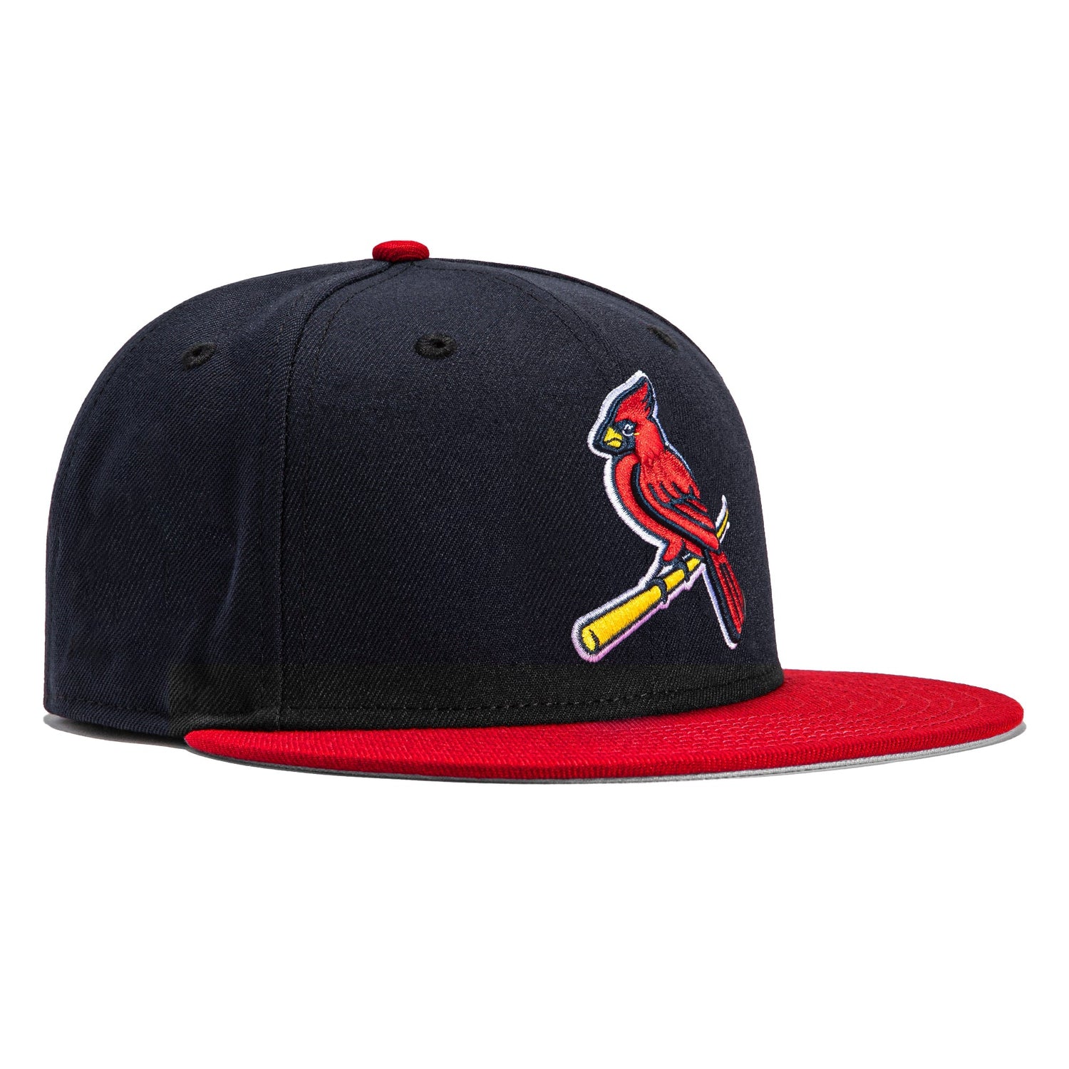 St. Louis Cardinals New Era Alternate 2 Authentic Collection On-Field  59FIFTY Fitted Hat - Navy/Red