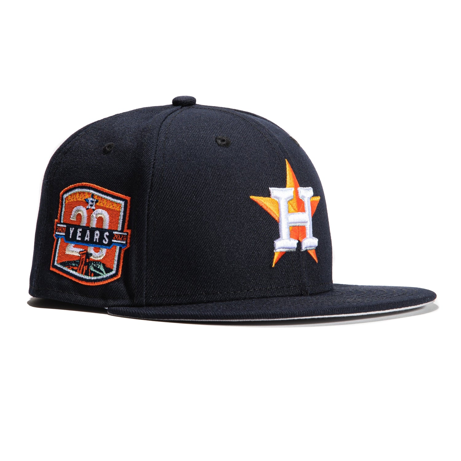 New Era 59Fifty Big Stripes Houston Astros 20th Anniversary Park Patch –  Hat Club