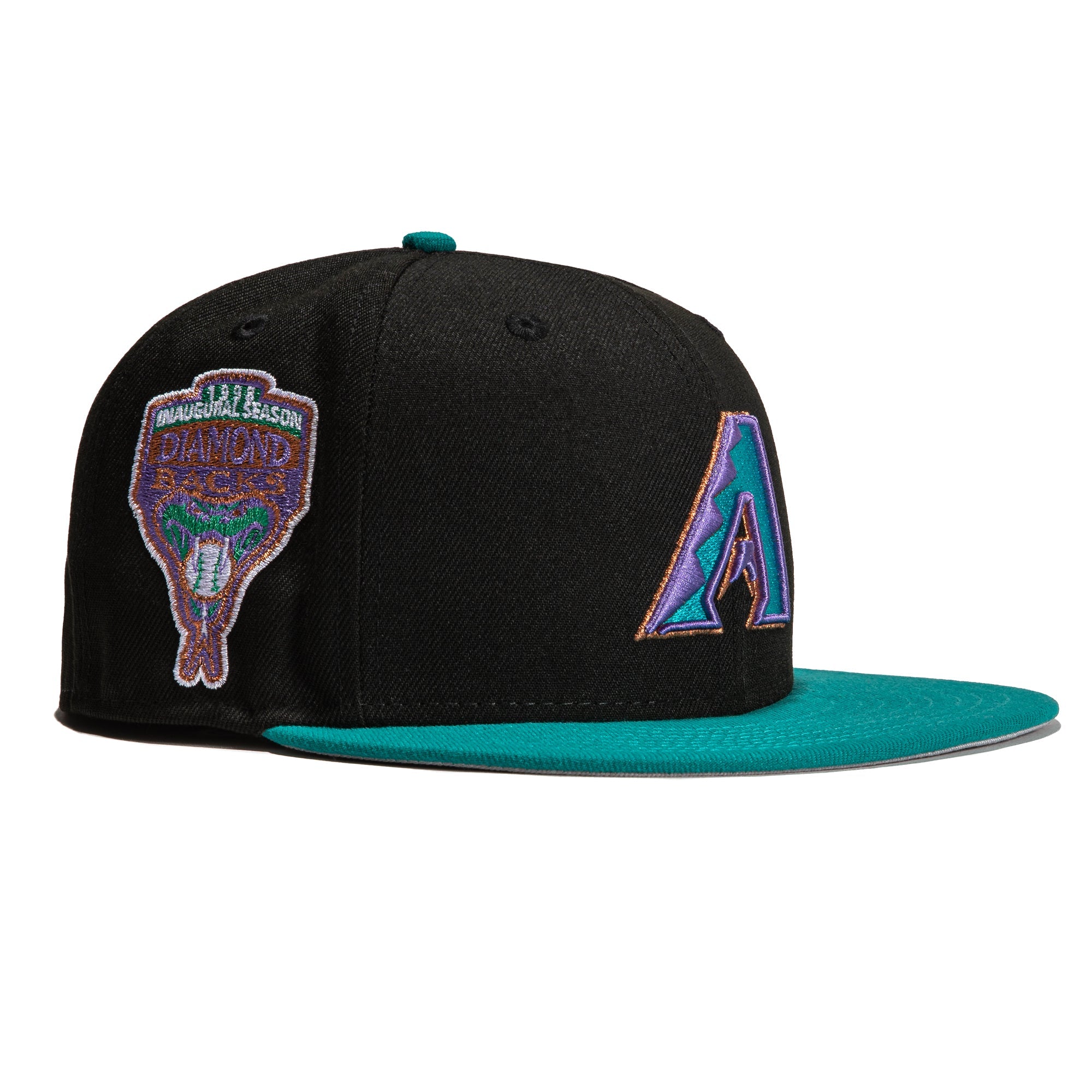 New Era 59FIFTY Arizona Diamondbacks City Connect Patch Snake Hat - Tan, Sedona Red Tan/Sedona Red / 8