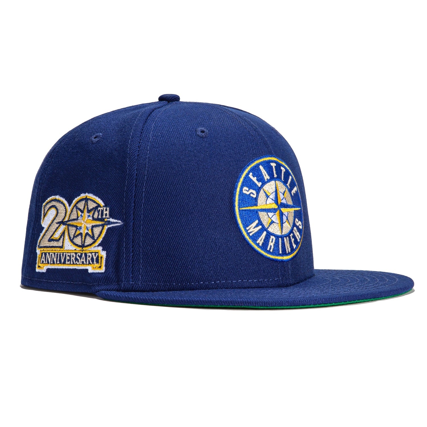 59FIFTY Seattle Mariners Cream/Royal/Gray 40th Anniversary Patch