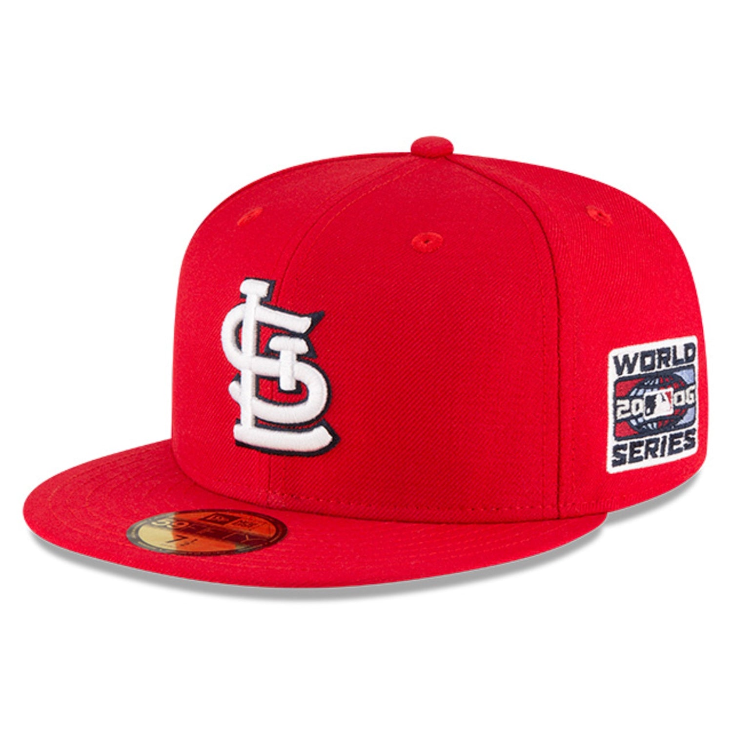 St. Louis Cardinals PINWHEEL White-Black Fitted Hat