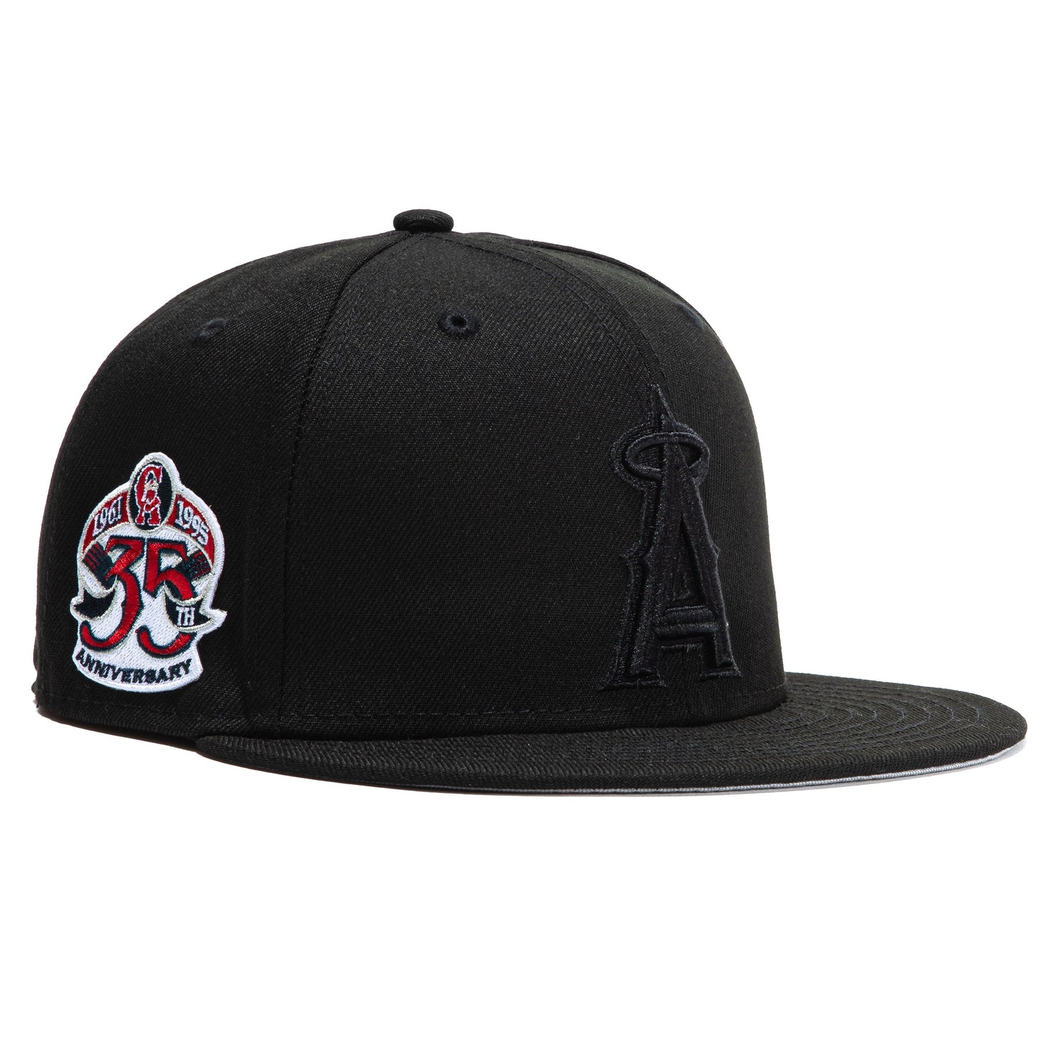 KTZ Los Angeles Angels Ultimate Patch Collection All Patches 59fifty Cap in  Black for Men