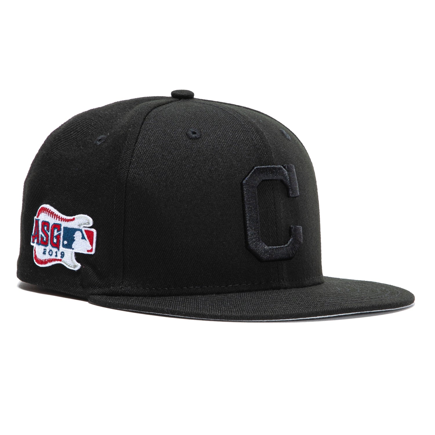 Cleveland Indians New Era 2019 MLB All-Star Game Patch Undervisor 59FIFTY Fitted  Hat - White
