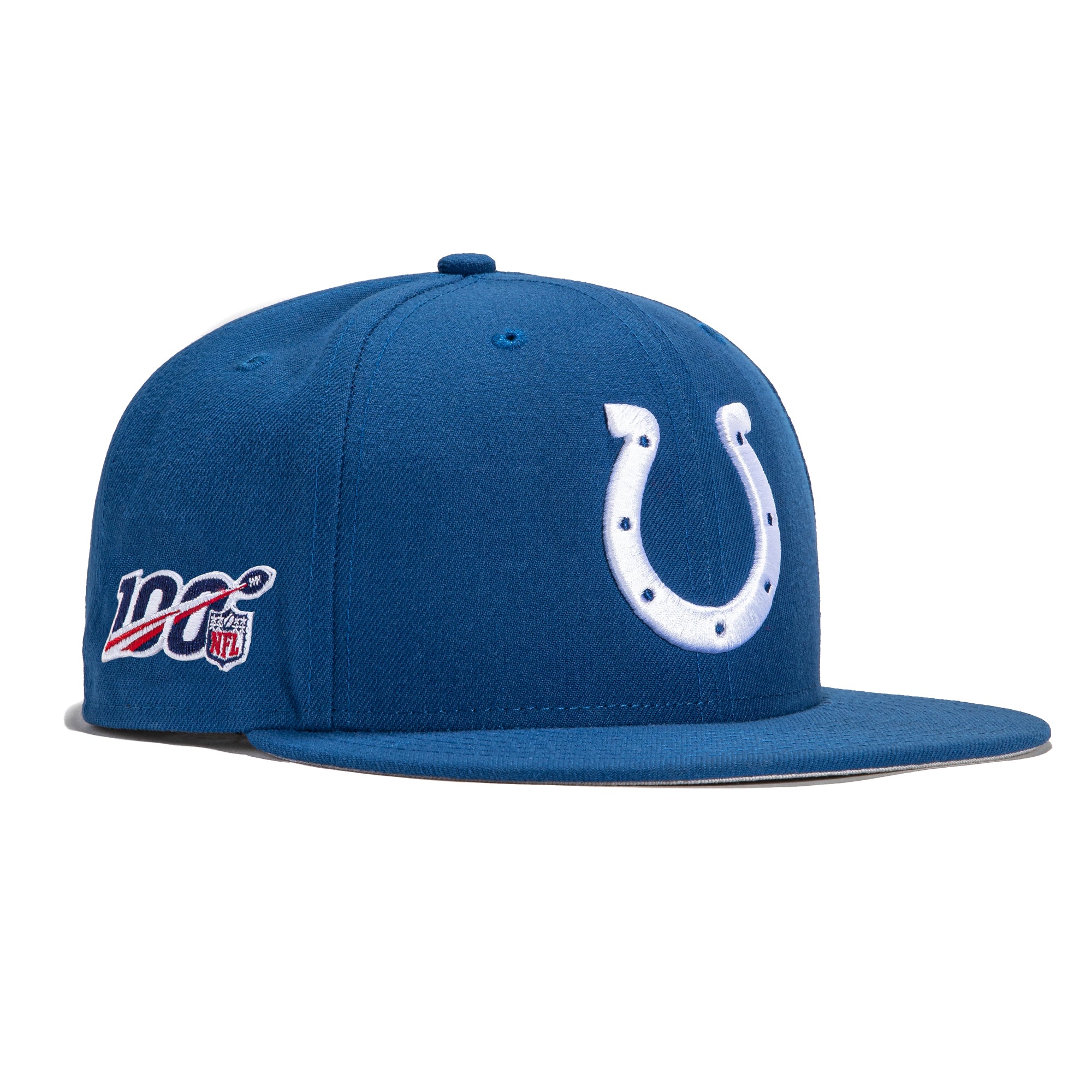 New Era 9FIFTY Indianapolis Colts 75th Anniversary Patch Snapback Hat - Royal