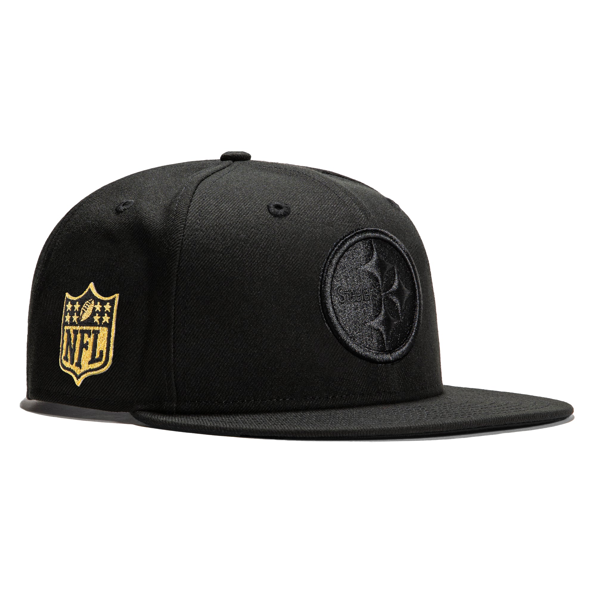 Men's New Era Black/Gold Pittsburgh Steelers Team Split 9FIFTY Snapback Hat  - Yahoo Shopping