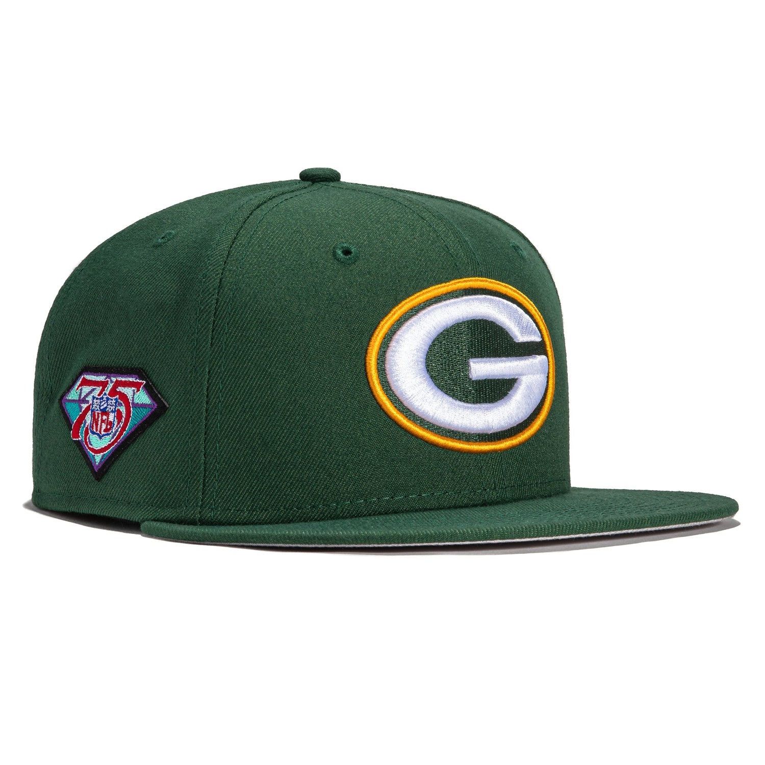 New Era Green Bay Packers 50th Anniversary Cream Dome Edition