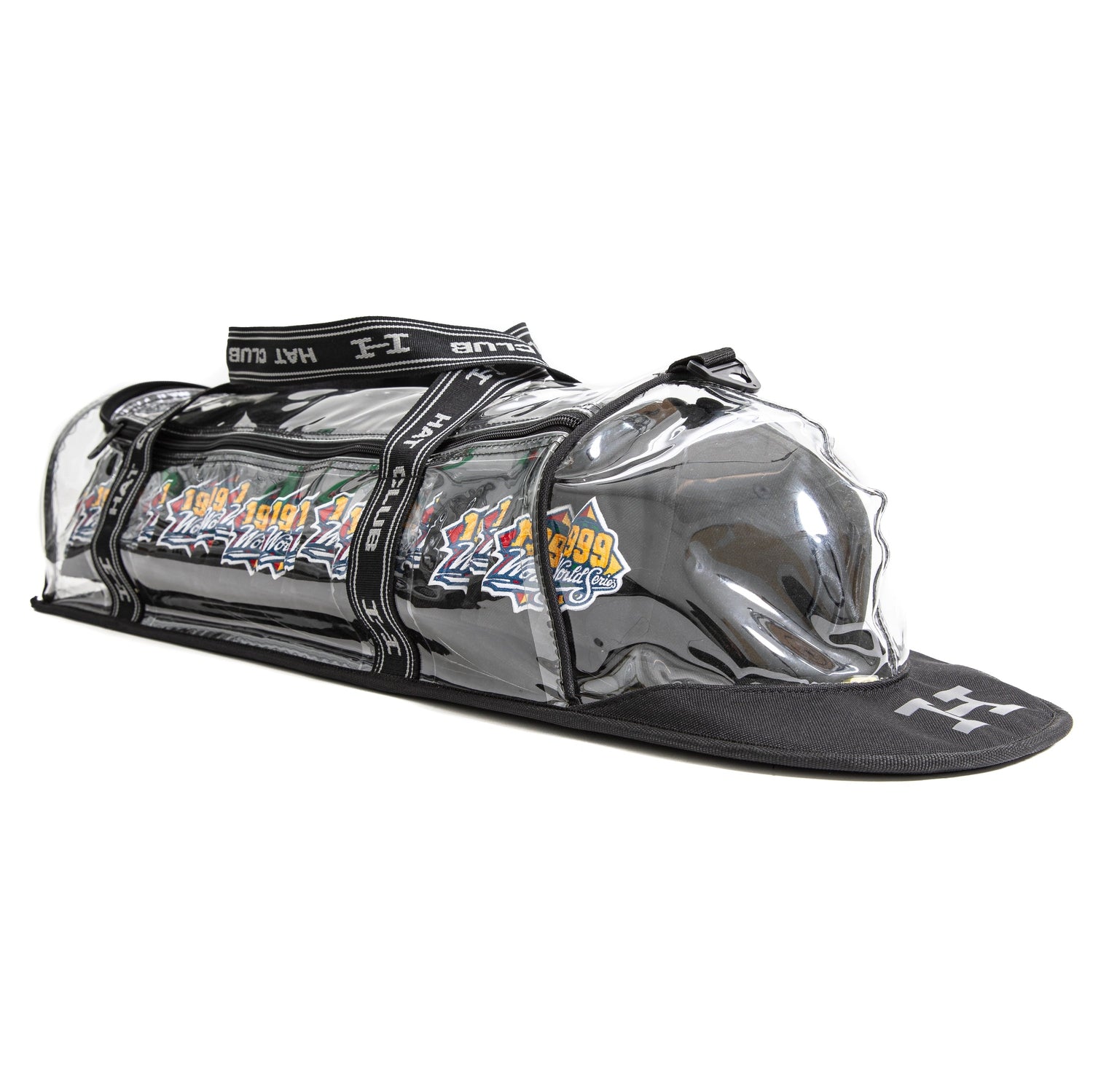 Nexlyne Hat Club 30 Cap Duffle Bag Storage Black Grey