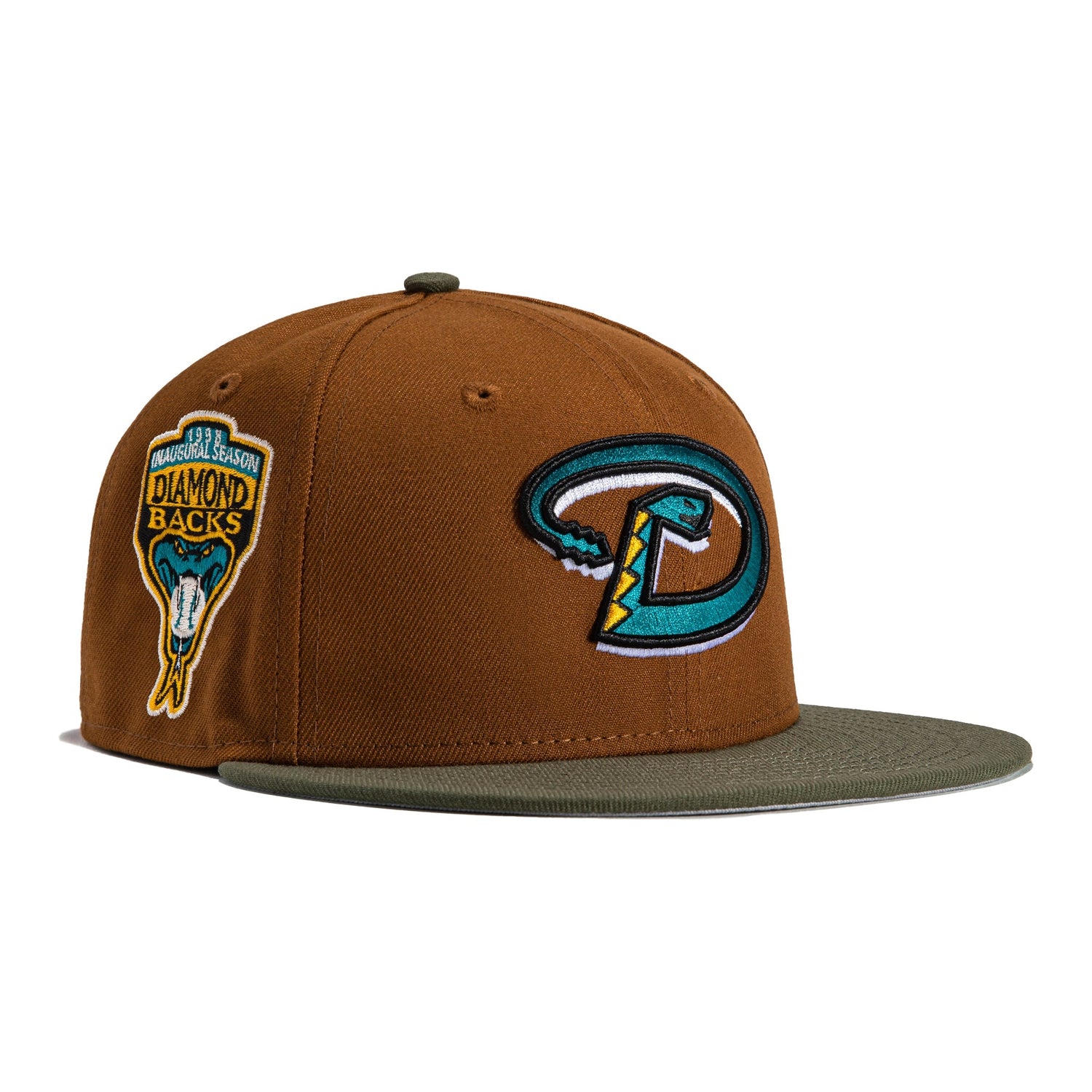 Chicago Bulls Dia de Los Padres Brown/Gold New Era 59FIFTY Fitted Hat, 7 3/8