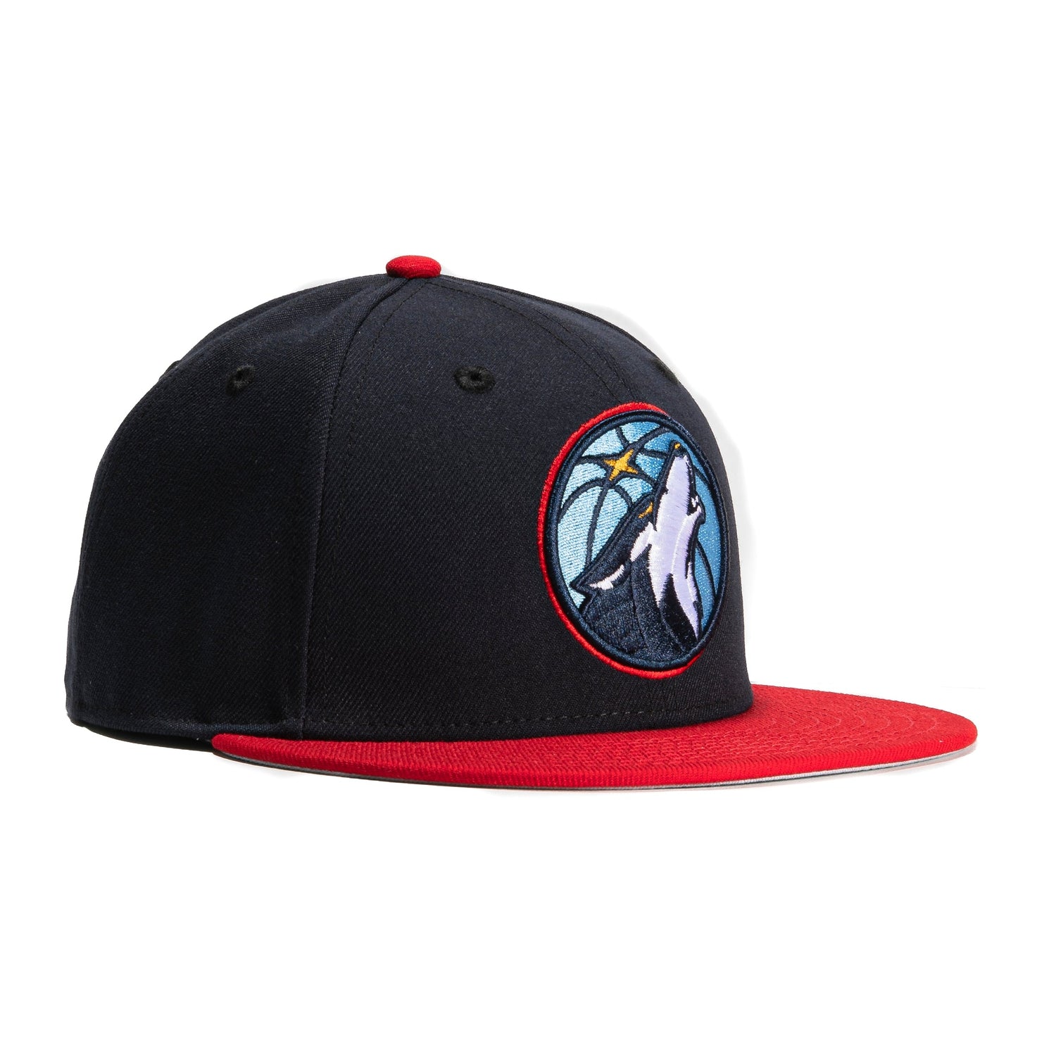 New Era 59fifty Minnesota Timberwolves Hat Cap Brown Size 7 3/8