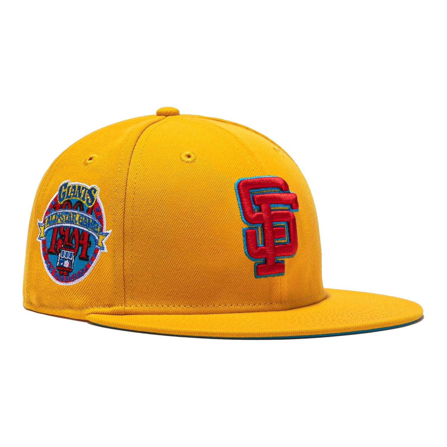 New Era 59FIFTY Orange Crush Miami Marlins 2003 World Series Patch Hat - Orange, Navy Orange/Navy / 7 3/8