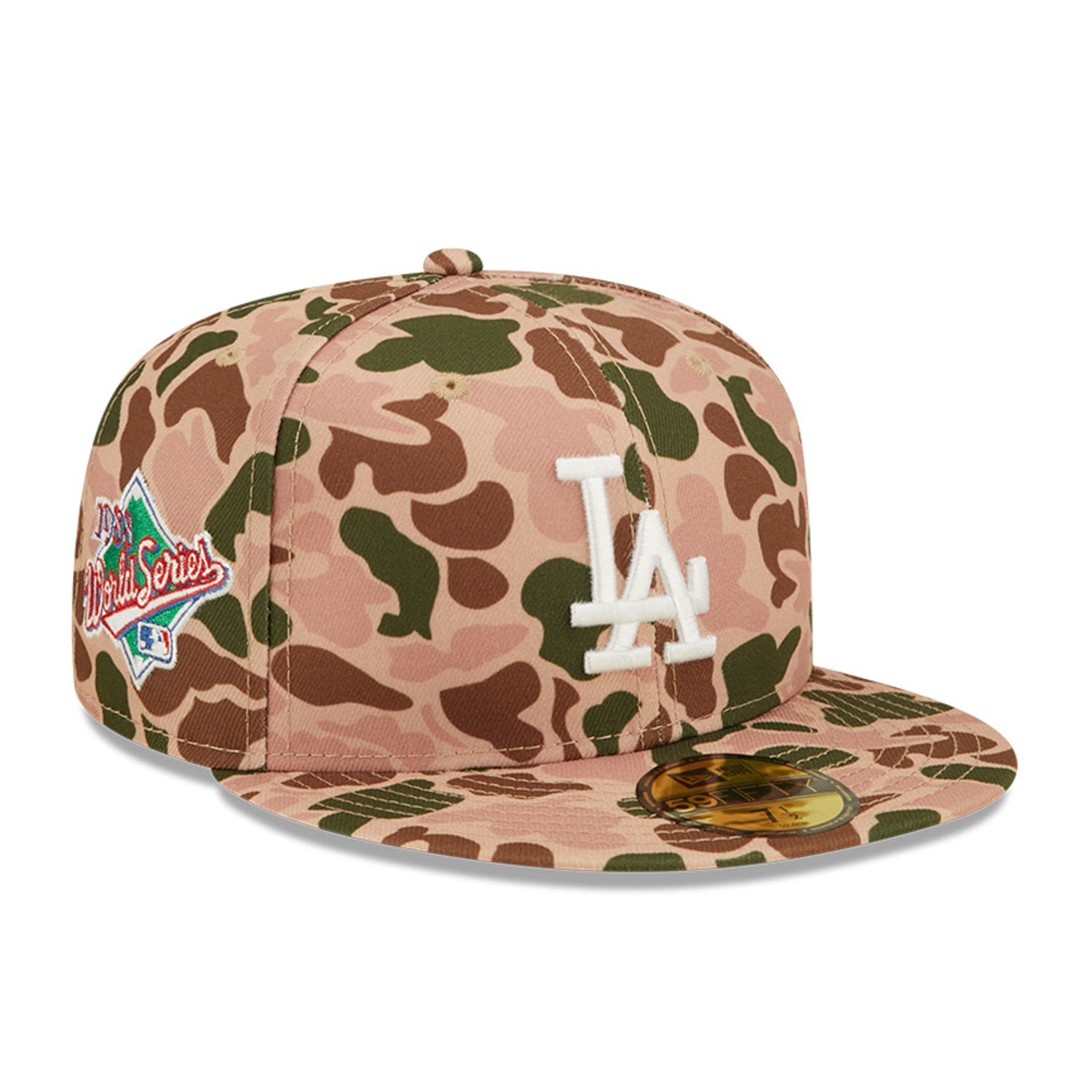 Los Angeles Dodgers On Field Baseball Cap Hat Camouflage 59Fifty