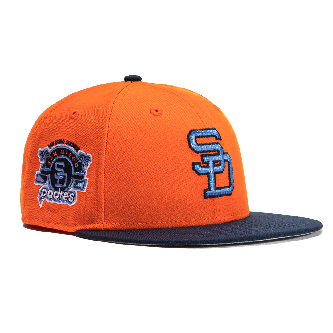 San Diego Padres New Era MLB 9FIFTY 950 Snapback Cap Hat Brown Crown/V