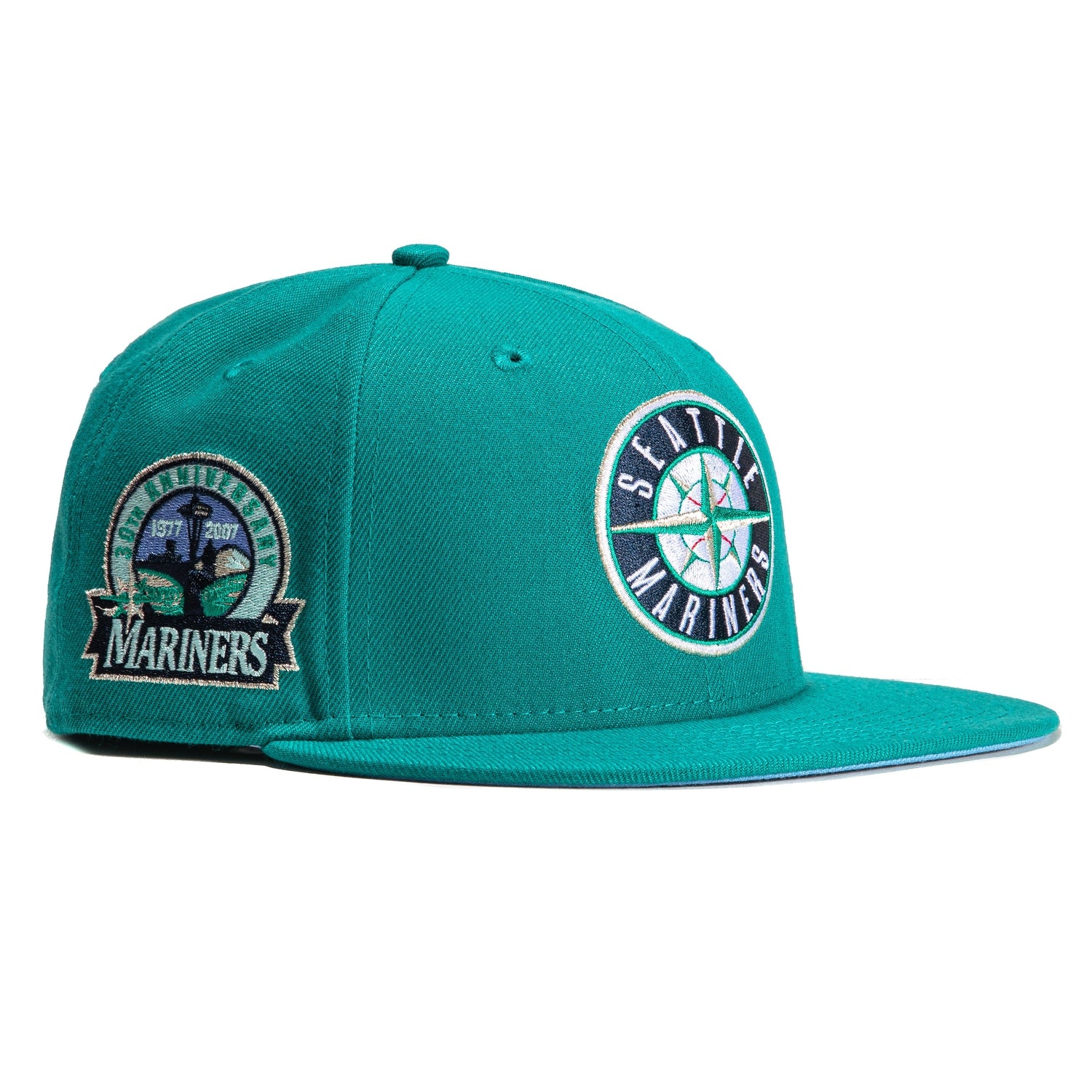 Seattle Mariners 2Tone Crossover 30th Anniversary Patch Red Brim