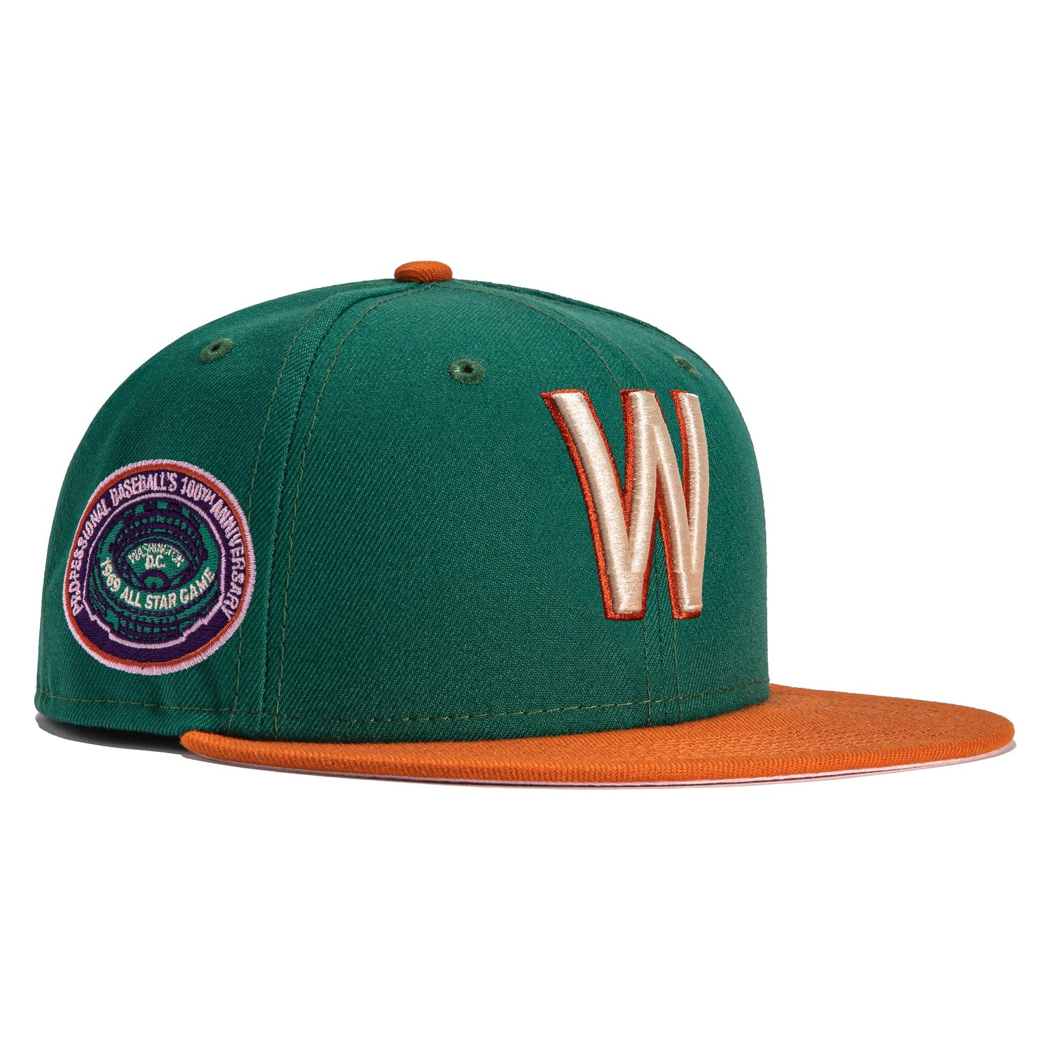 New Era 59FIFTY Washington Nationals City Connect Patch Hat - Indigo, Pink indigo/pink / 7 3/8