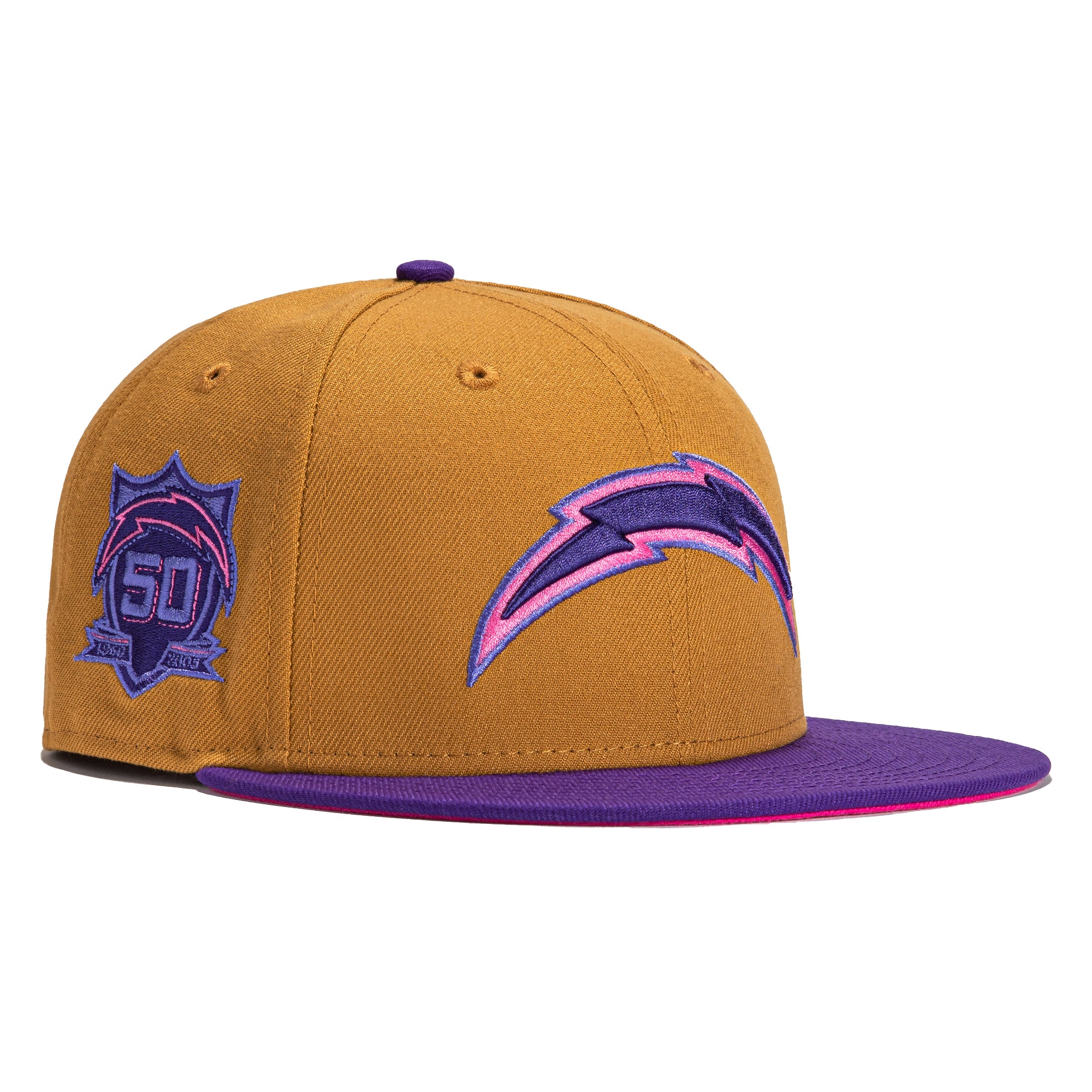 Los Angeles Chargers New Era Color Pack 9FIFTY Snapback Hat - Gold