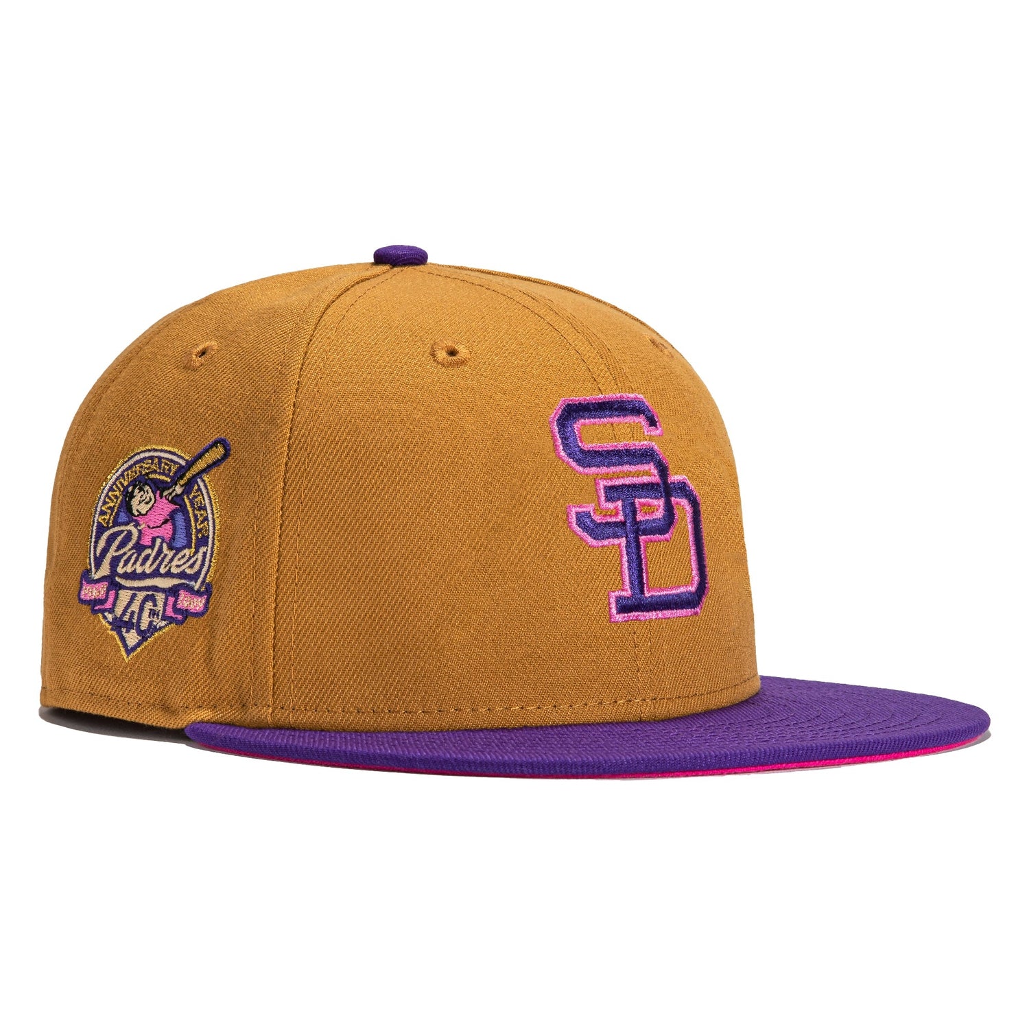 New Era 59FIFTY Parks The Arizona Icon State Forty Eight Hat - Purple, Sedona Red Purple/Sedona Red / 7 1/4