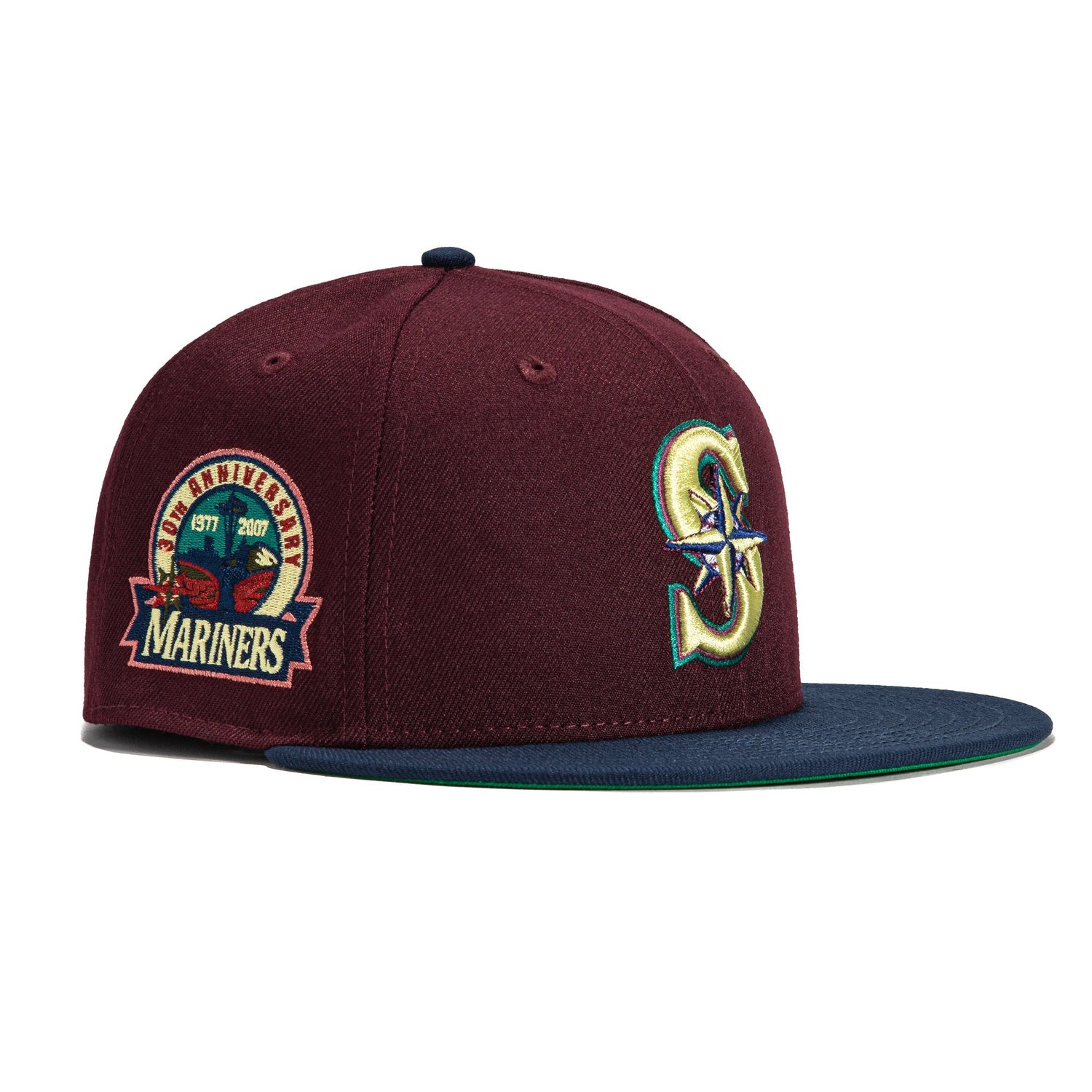 New Era 59Fifty Seattle Mariners 30th Anniversary Patch Fitted Hat –  402Fitted