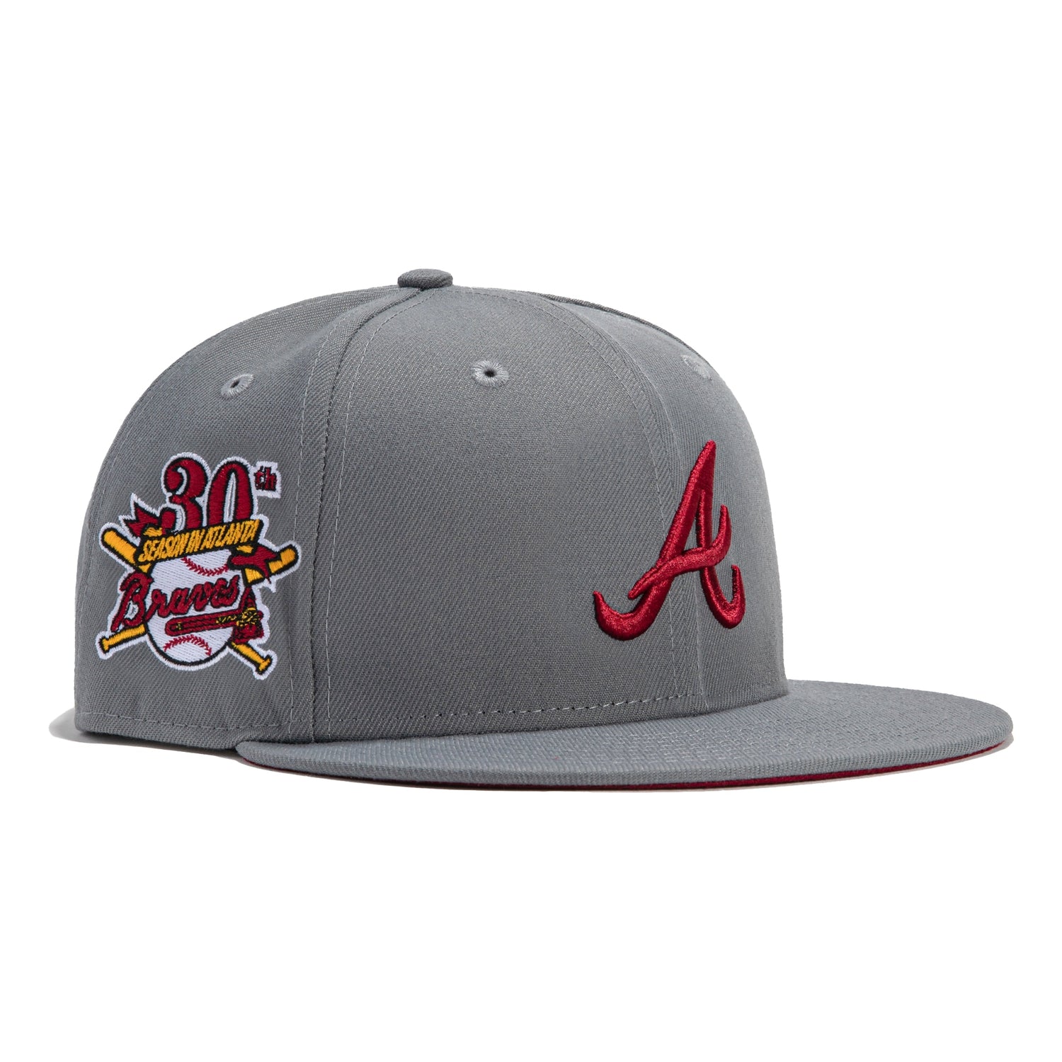 Atlanta Braves New Era MLB 9FIFTY 950 Snapback Cap Hat Light Blue Crown Dark Gray Visor Dark Gray/White Logo Gray UV (Color Pack)