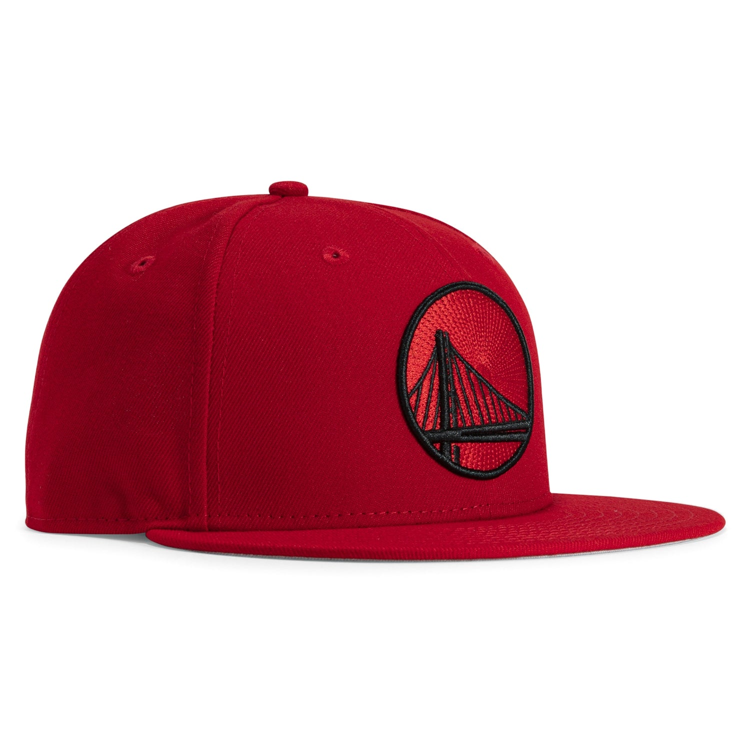 Mitchell & Ness Golden State Warriors All Star Color Snapback Hat, White/Red