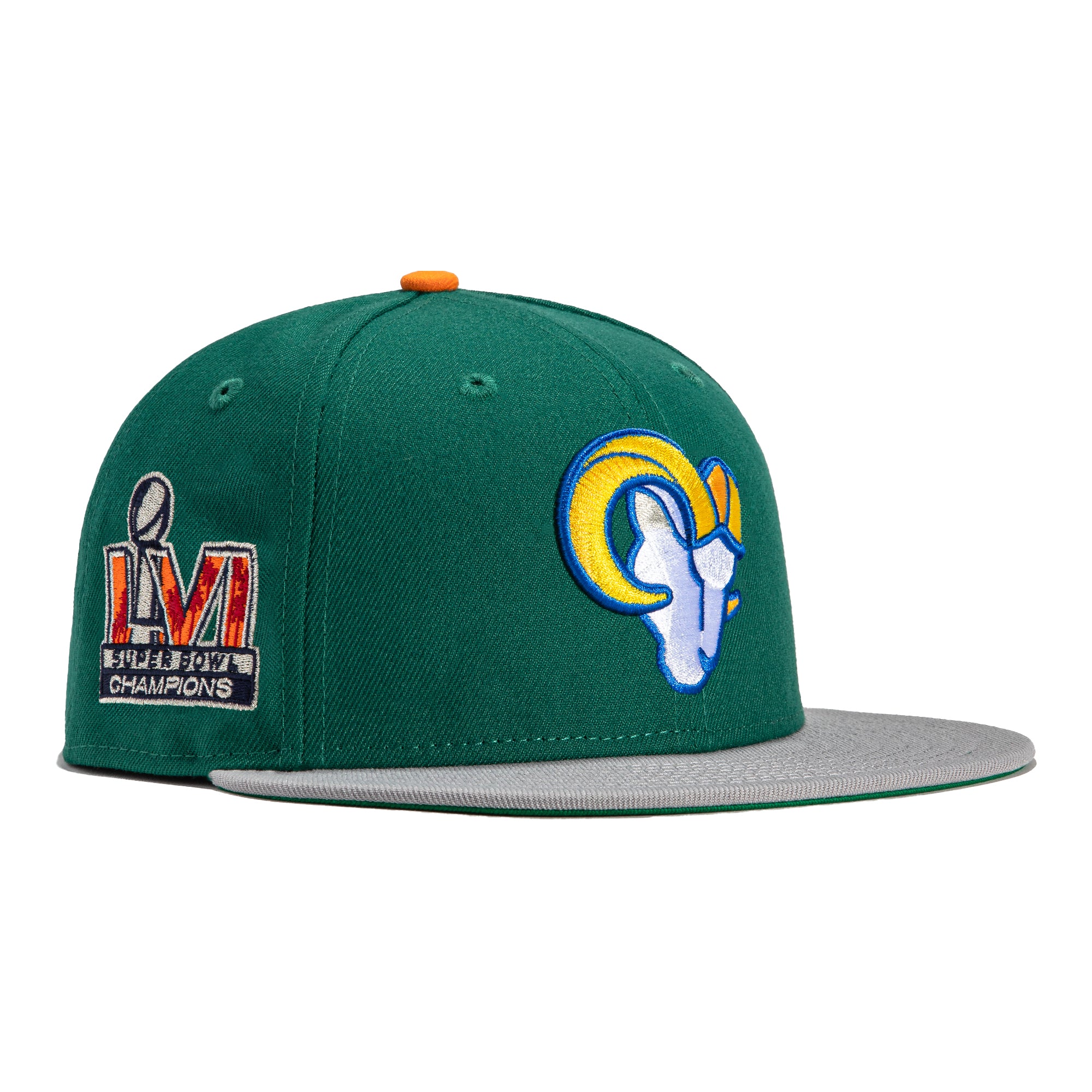 Los Angeles Rams Super Bowl LVI Side Patch NFL New Era 59fifty Fitted Hat  Cap