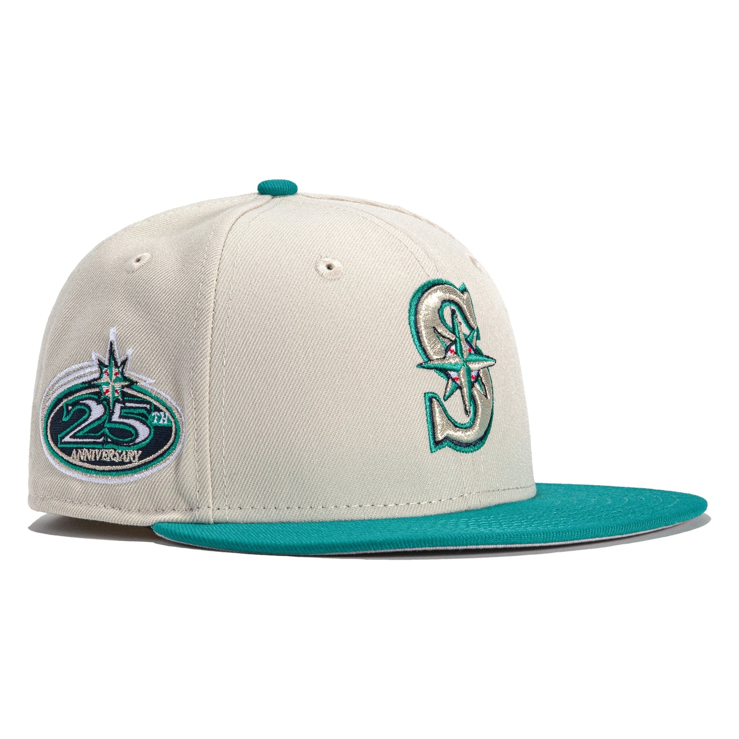 New Era 59Fifty Stone Dome Seattle Mariners 25th Anniversary Patch Hat – Hat  Club
