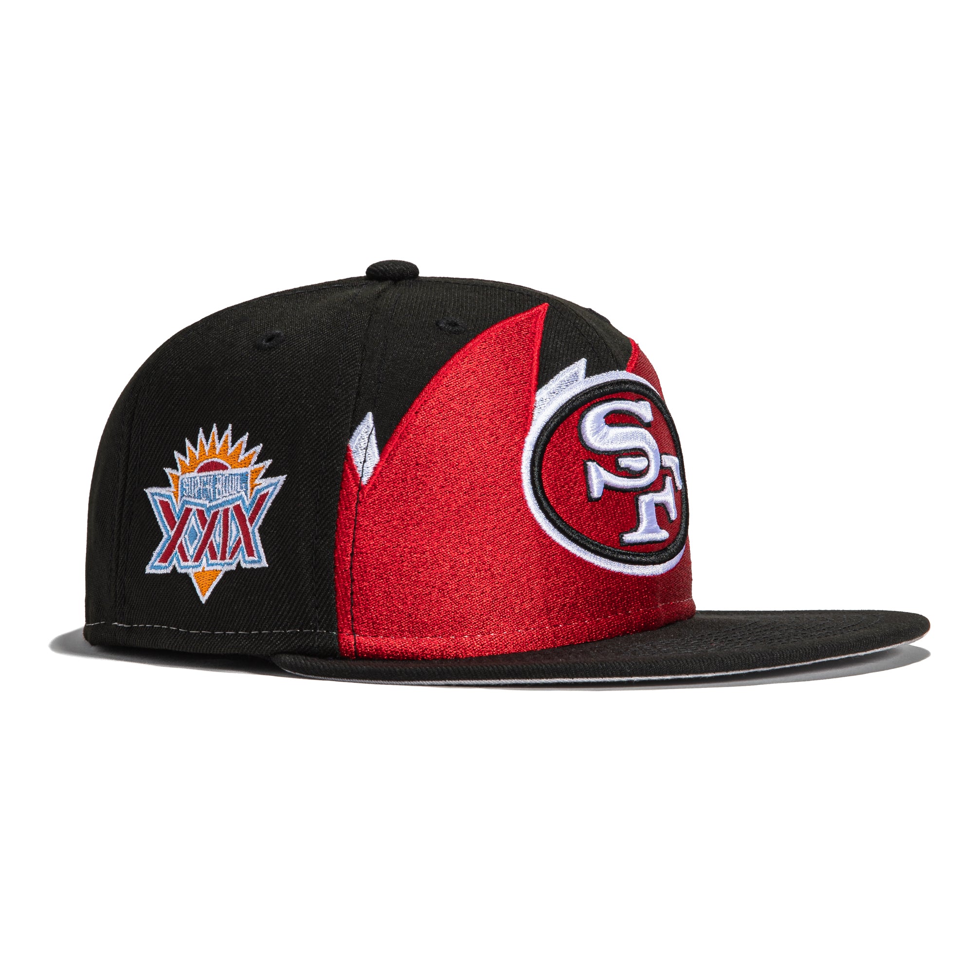 San Francisco 49ers Sharktooth Snapback Baseball Hat Logo Athletic