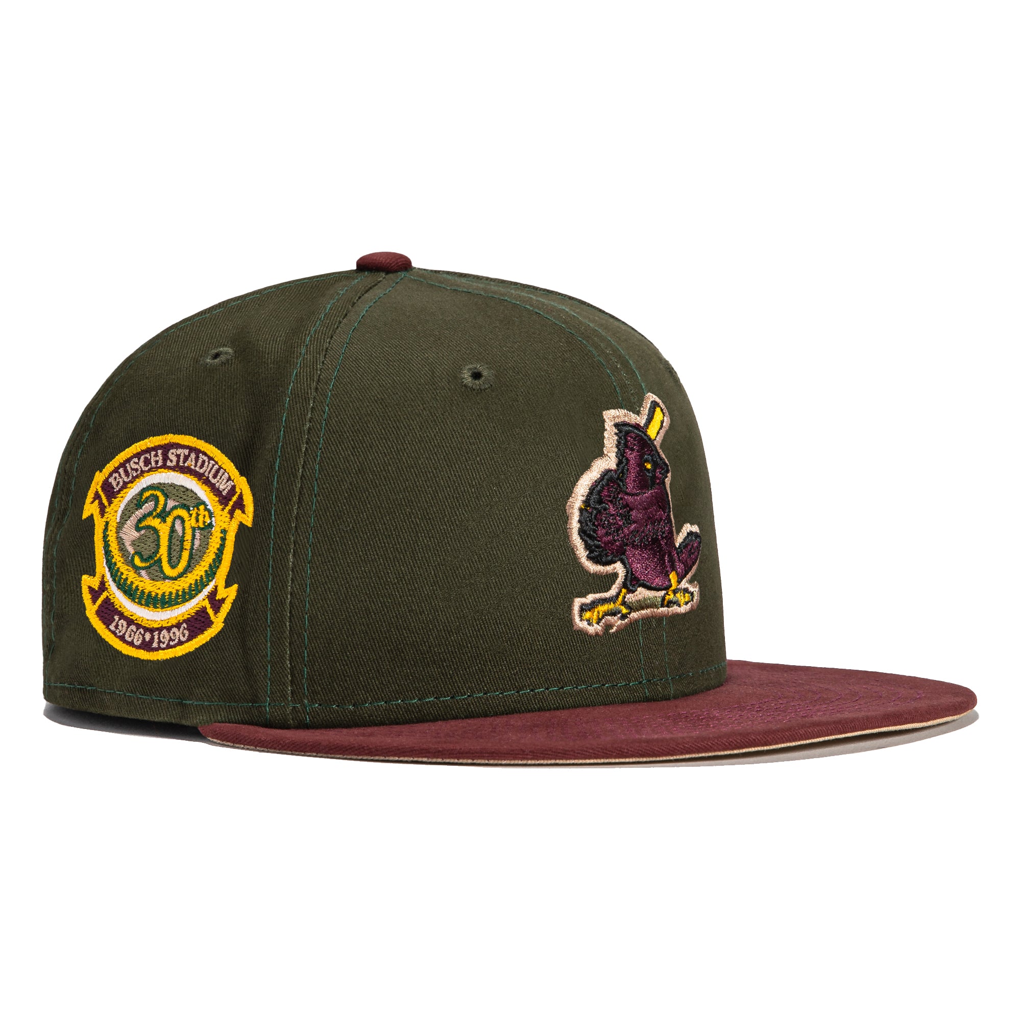 New Era 59FIFTY Monaco St Louis Cardinals 30th Anniversary Stadium Patch Hat - Stone, Peach Stone/Peach / 7 3/8