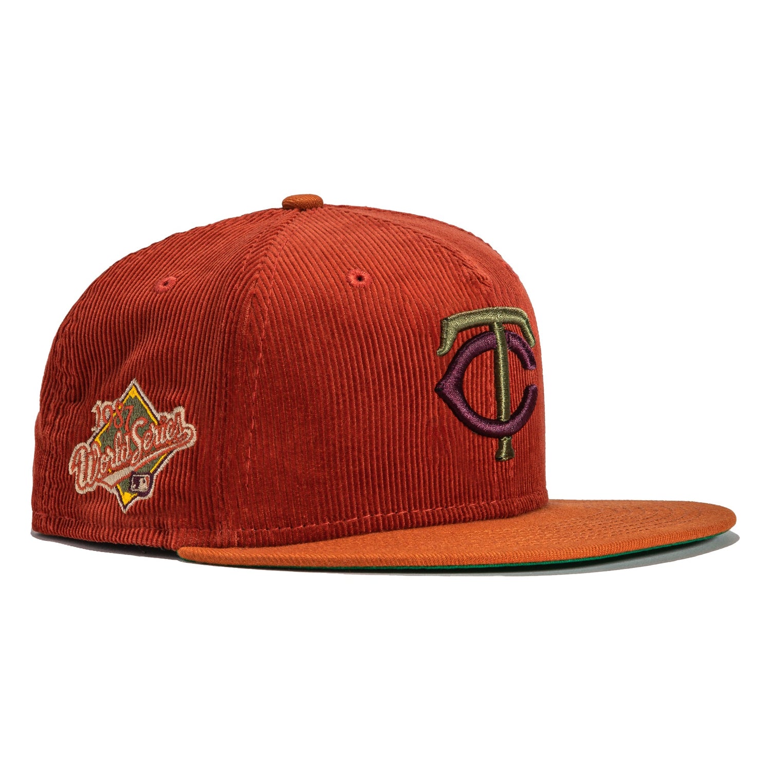 New Era 59Fifty Cord Dream Minnesota Twins 1987 World Series Patch Hat Hat Club