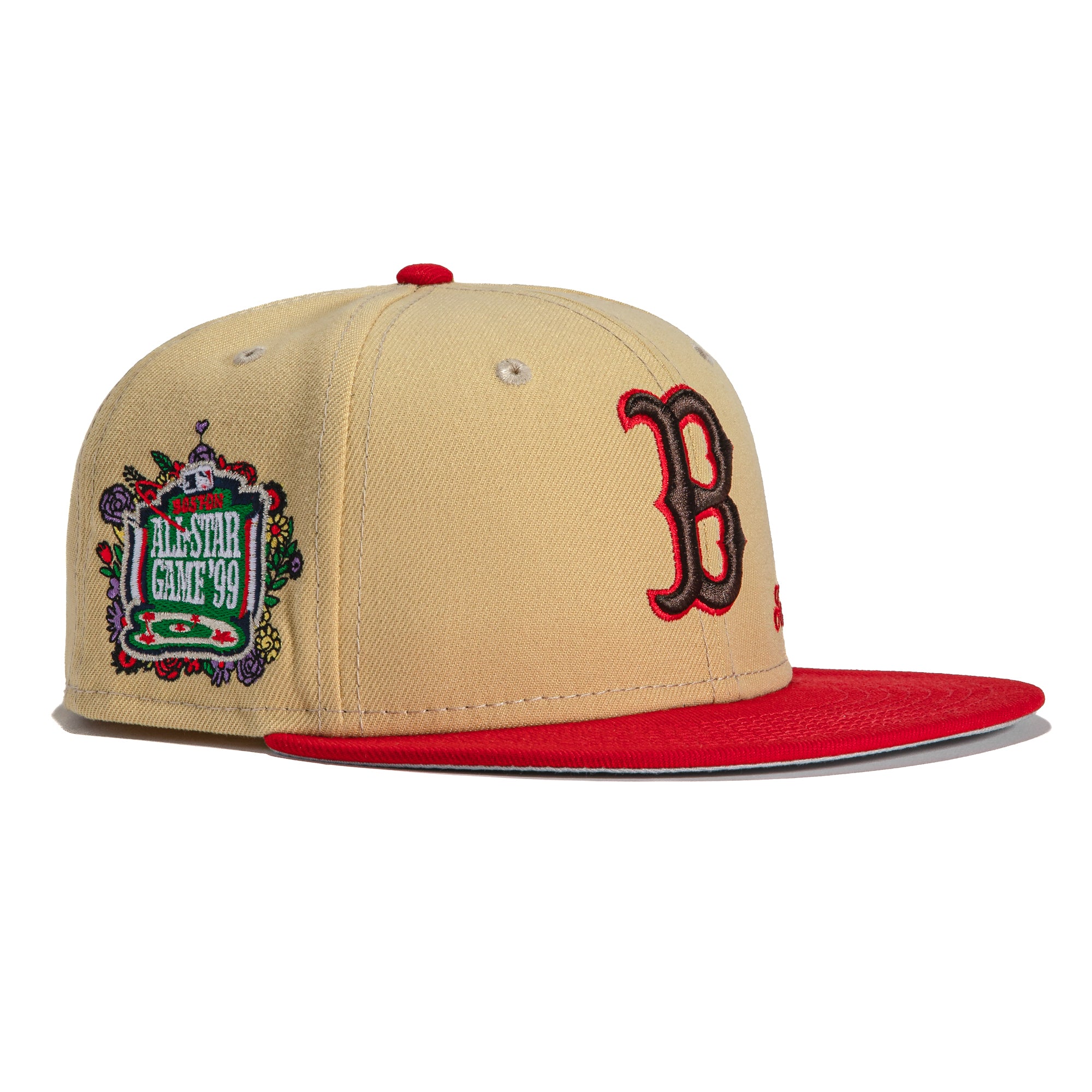 Boston Red Sox New Era 5950 Basic Fitted Hat - Royal/White