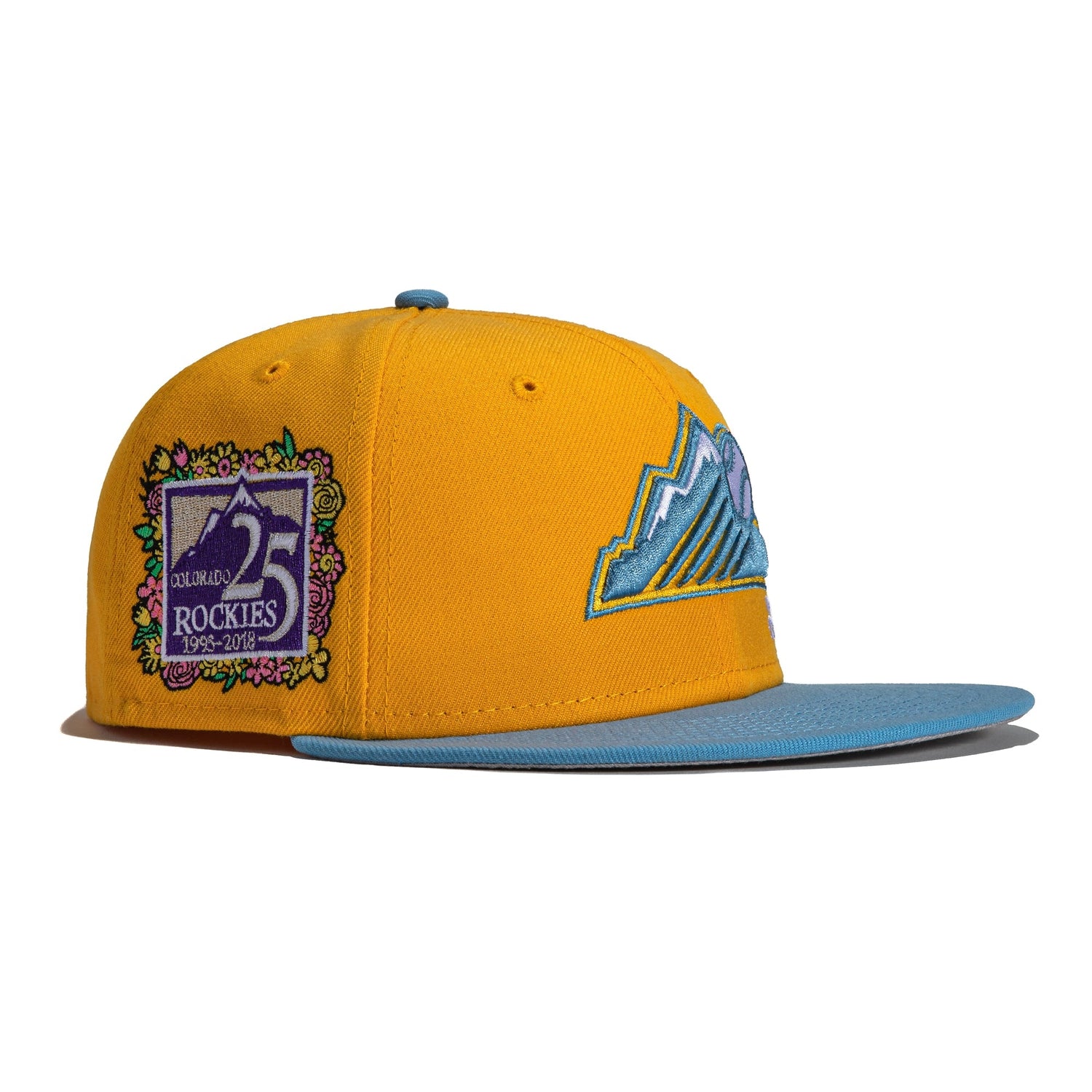 Colorado Rockies New Era 1998 MLB All-Star Game Patch Undervisor 59FIFTY  Fitted Hat - White