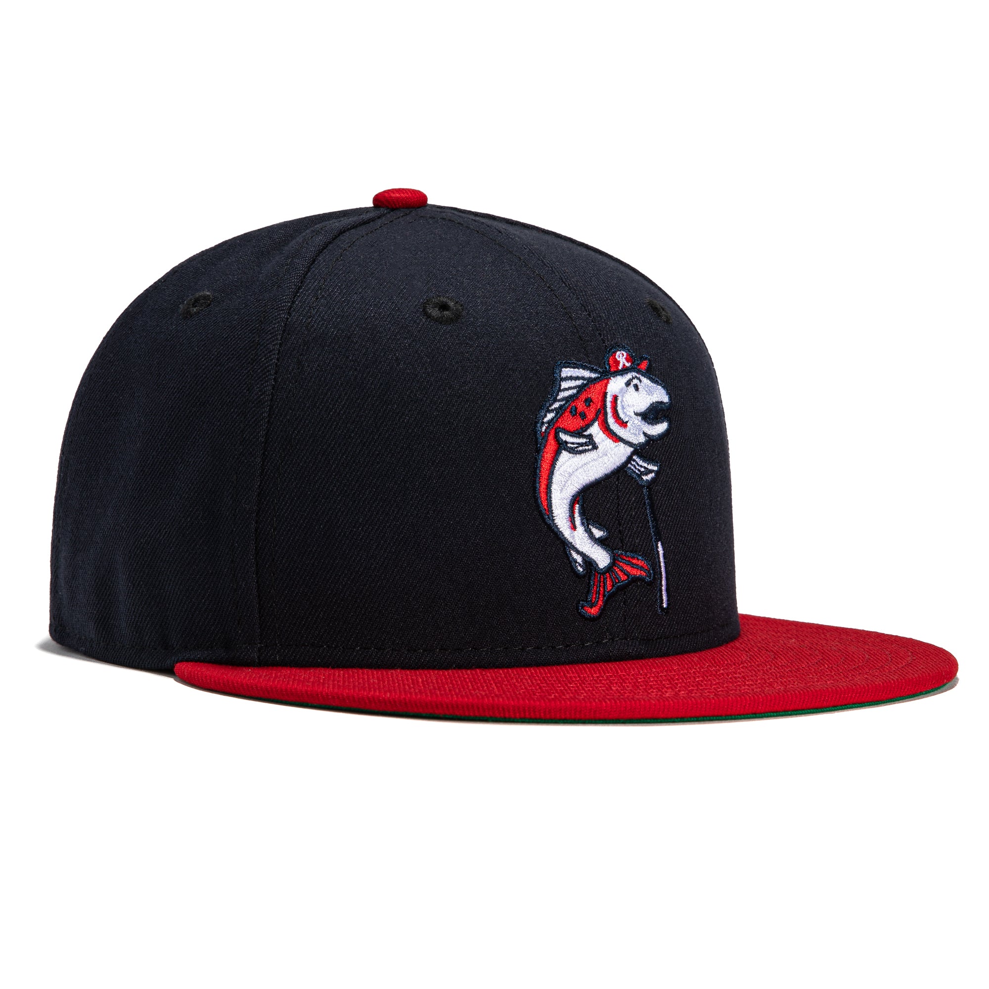 Tacoma Rainiers New Era All Red With White Letter R Logo 59FIFTY