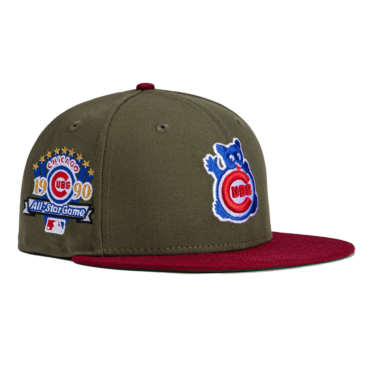 7 1/8 Topperz Chicago Cubs Off White Two Tone 1990 ASG Not Hat Club  Myfitteds