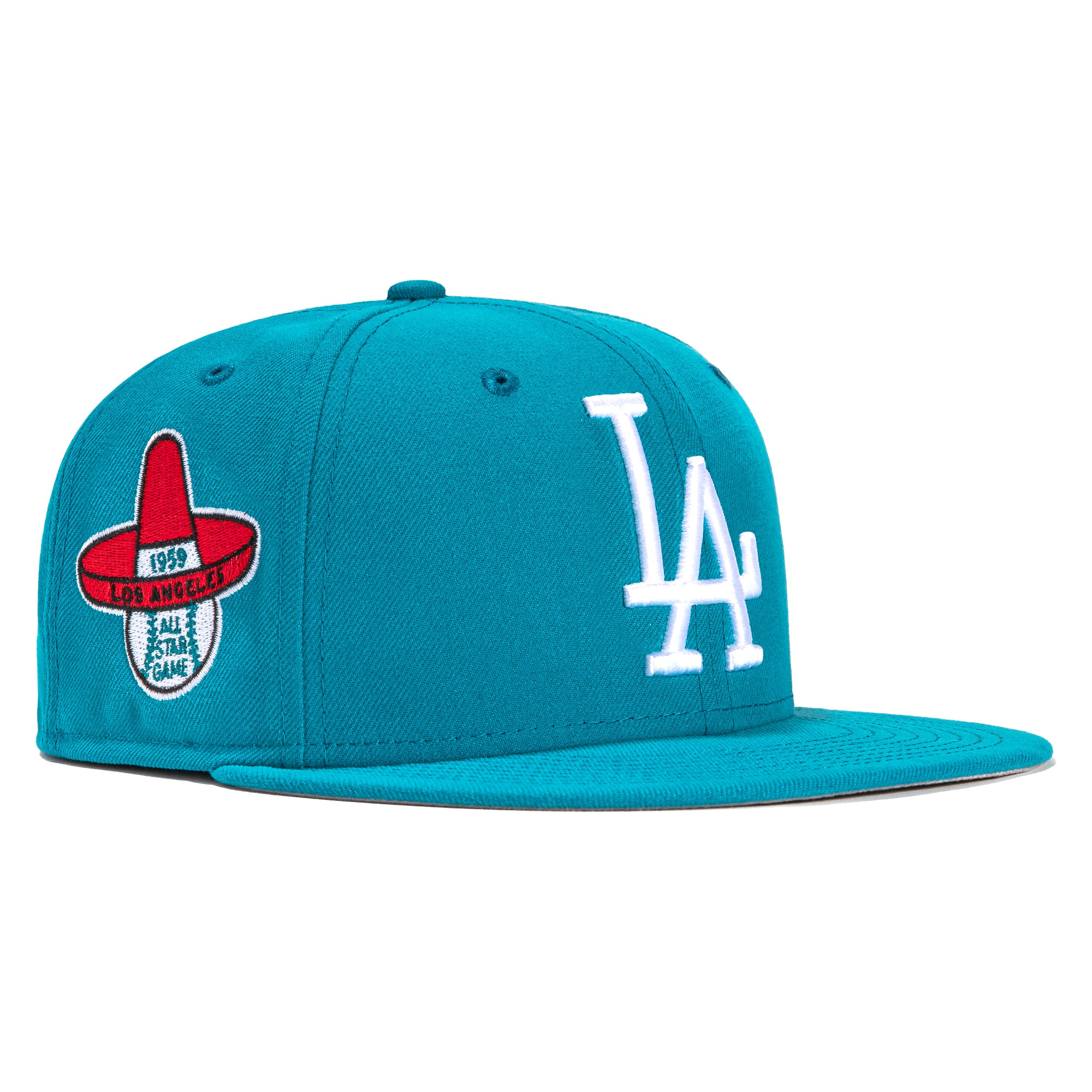 New Era 59FIFTY Los Angeles Dodgers 5950 Patch Fitted Hat 8 / Royal Blue