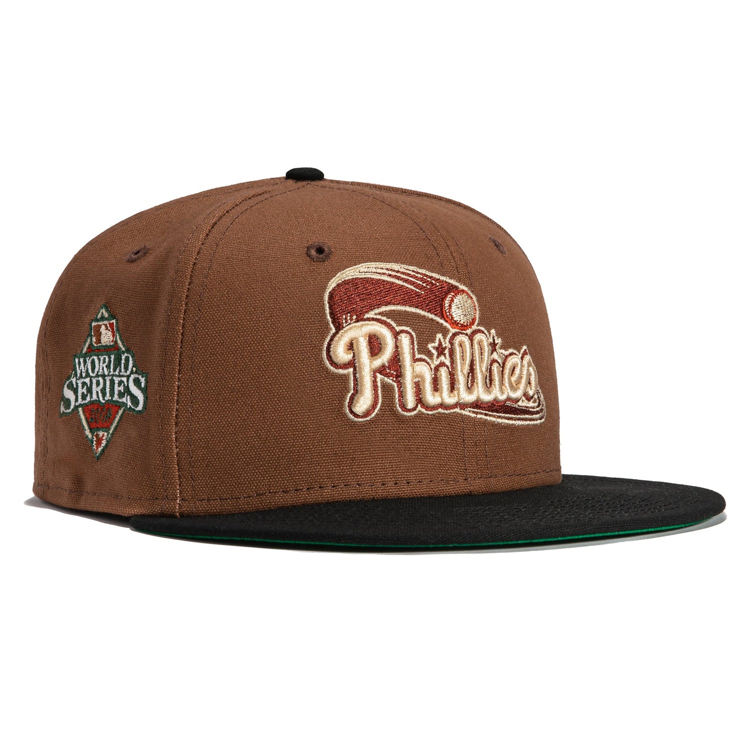 Maroon Philadelphia Phillies 2008 World Series Patch New Era Fitted 7