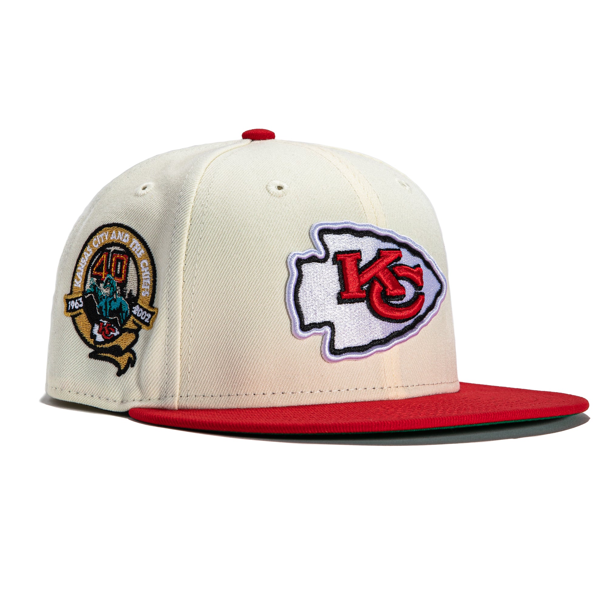 Kansas City Chiefs Chiefs Kingdom Side Patch 59FIFTY Fitted Hat by New