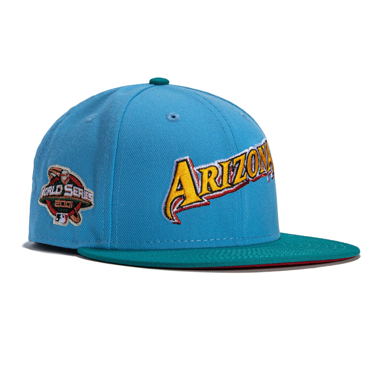 New Era 59FIFTY Arizona Diamondbacks City Connect Patch Snake Hat - Tan, Sedona Red Tan/Sedona Red / 8