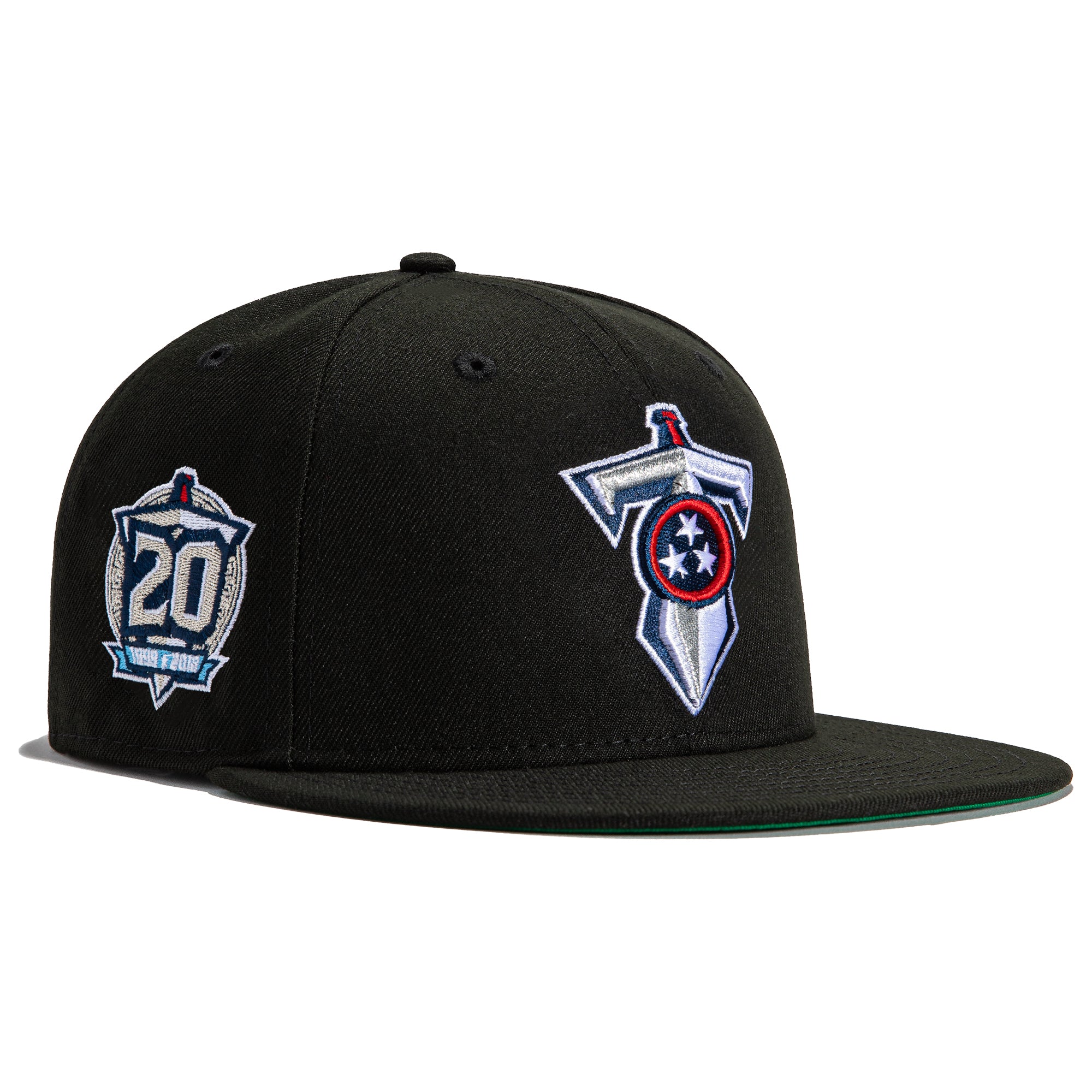 New Era Tennessee Titans hat metallic logo SnapBack