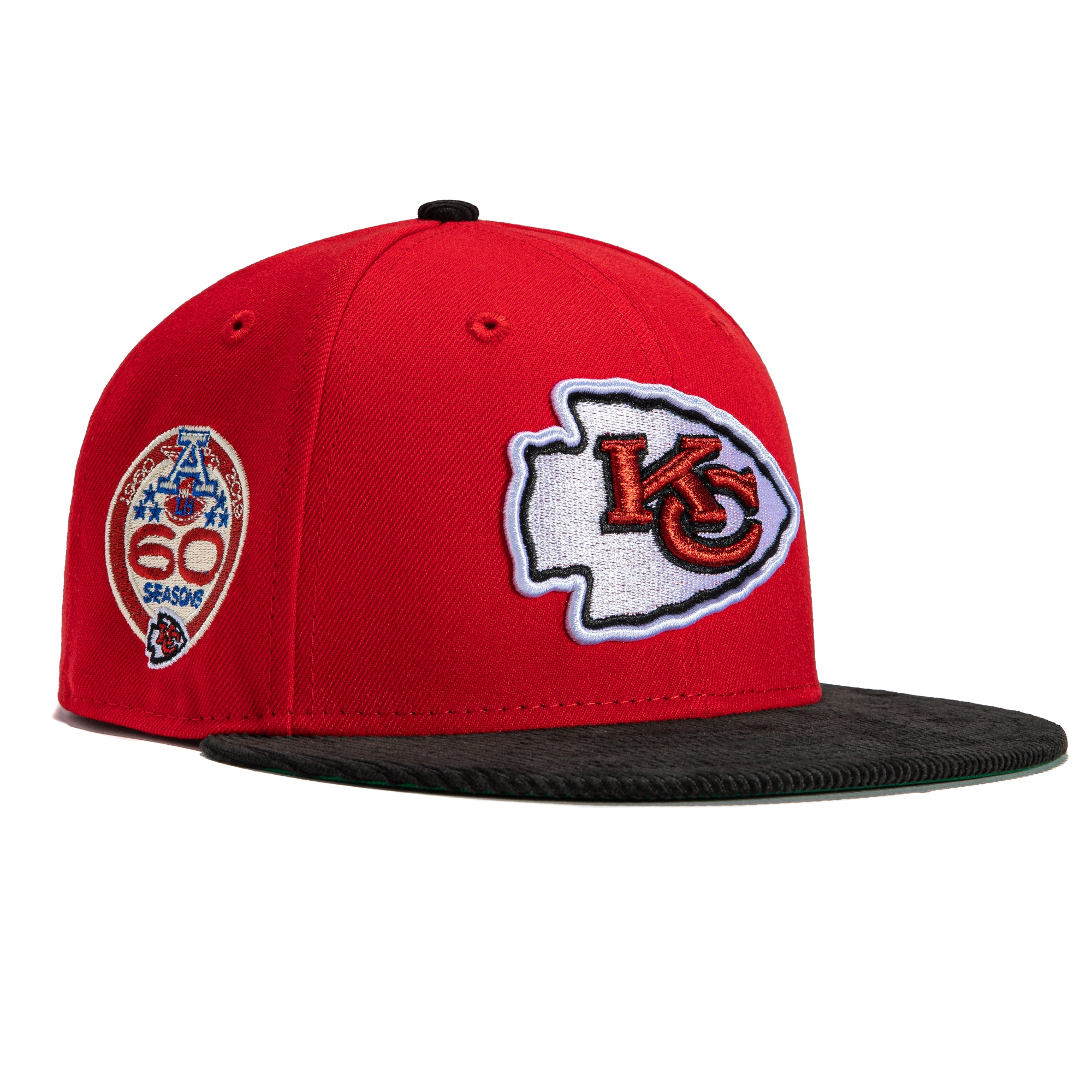 Kansas City Royals New Era 25th Anniversary Red Undervisor 59FIFTY Fitted  Hat - Gray/Black