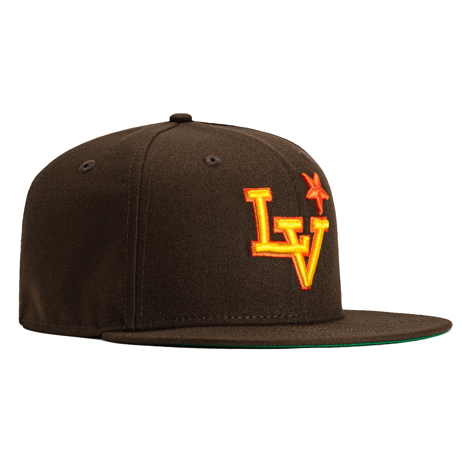 Las Vegas Stars New Era 1983 LV Brown/Gold 59FIFTY Fitted Hat 7