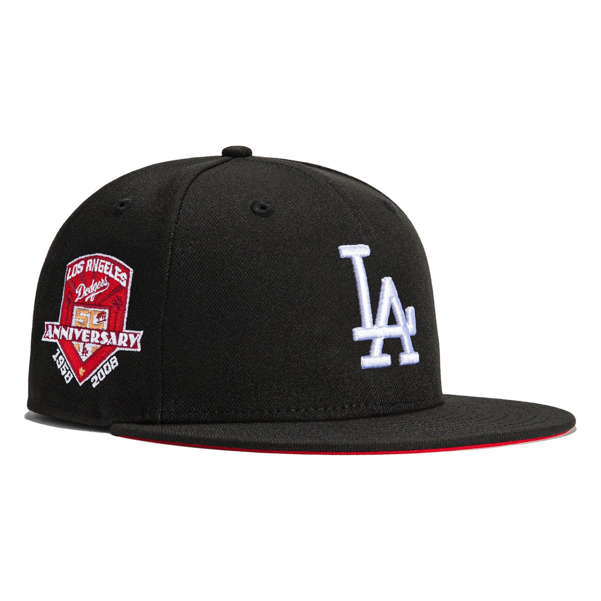 New Era 59Fifty Los Angeles Dodgers 50th Anniversary Patch Jersey Hat – Hat  Club