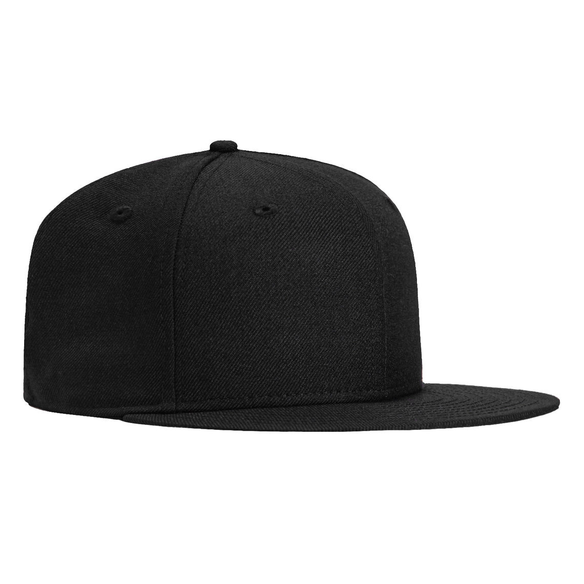 New Era 59Fifty Blank Fitted Hat - Black – Hat Club