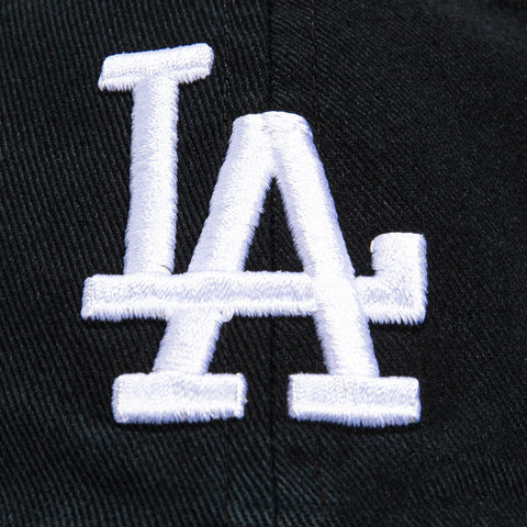 47 Brand Los Angeles Dodgers Adjustable Cleanup Hat - Black, White