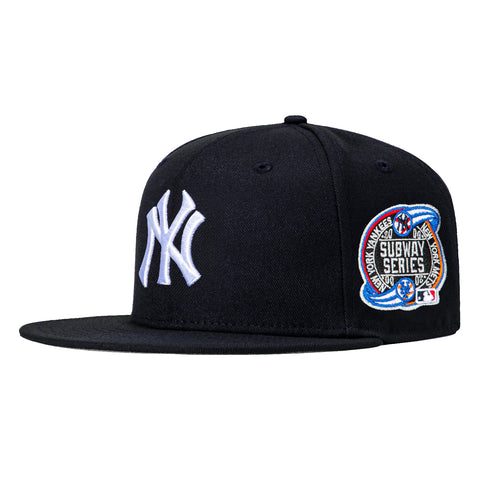 New Era 59Fifty New York Yankees 2000 Subway Series Patch Game Hat - Navy