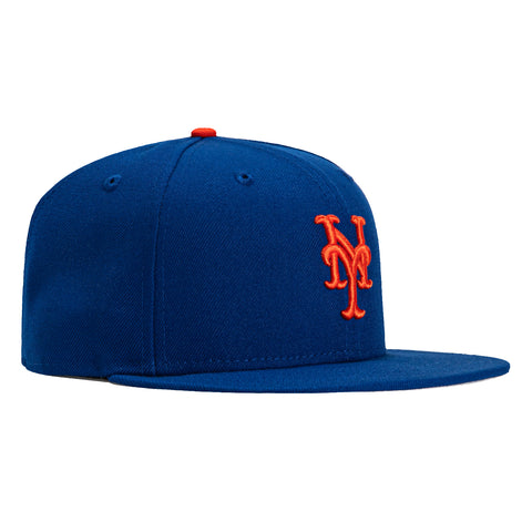 New Era 9Fifty MLB Basic New York Mets Snapback Game Hat - Royal