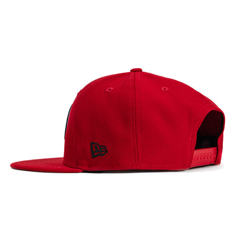 New Era 9Fifty NFL Basic San Francisco 49ers OTC Snapback Hat - Red