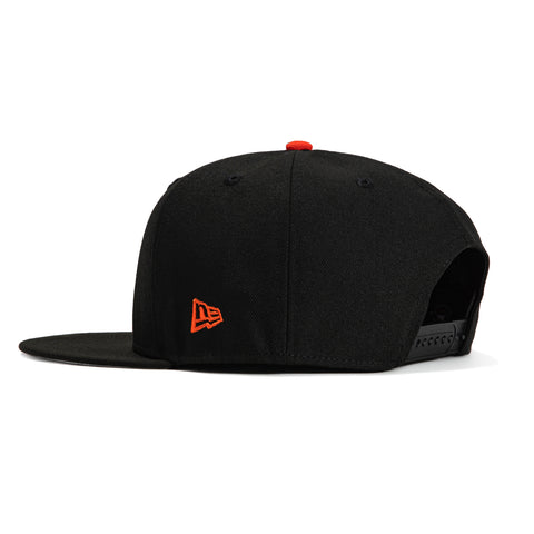 New Era 9Fifty MLB Basic San Francisco Giants Game Snapback Hat - Black