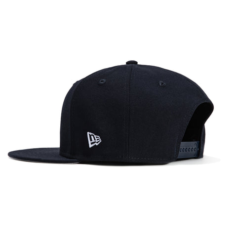 New Era 9Fifty MLB Basic Detroit Tigers Snapback Home Hat - Navy, White