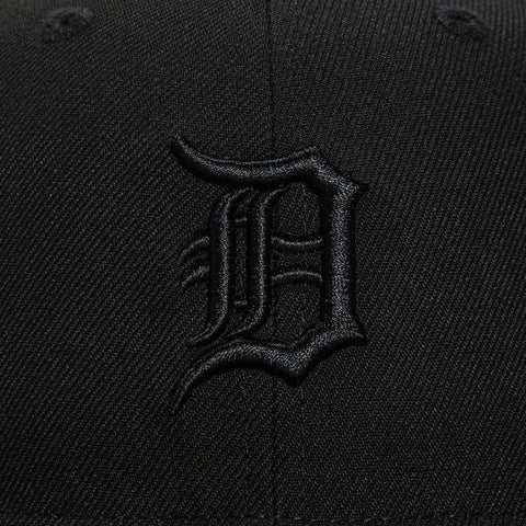 New Era 9Fifty MLB Basic Detroit Tigers Snapback Hat - Black, Black